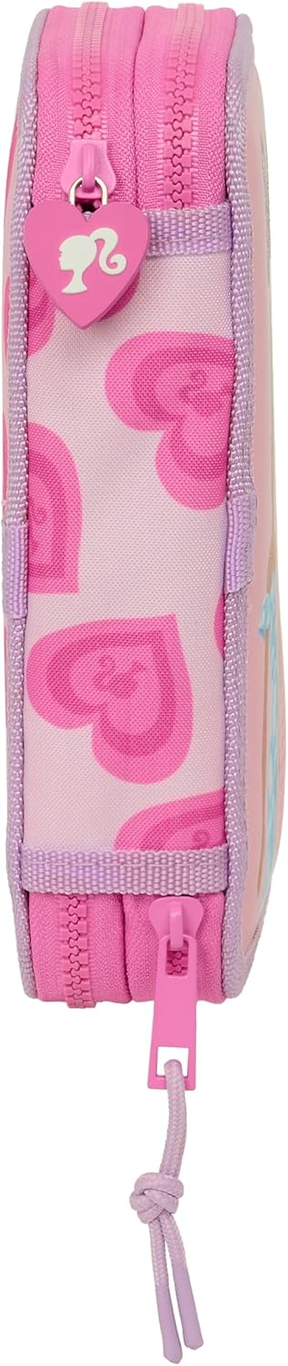 Safta Barbie Love Pencil Case with Colours (M854)