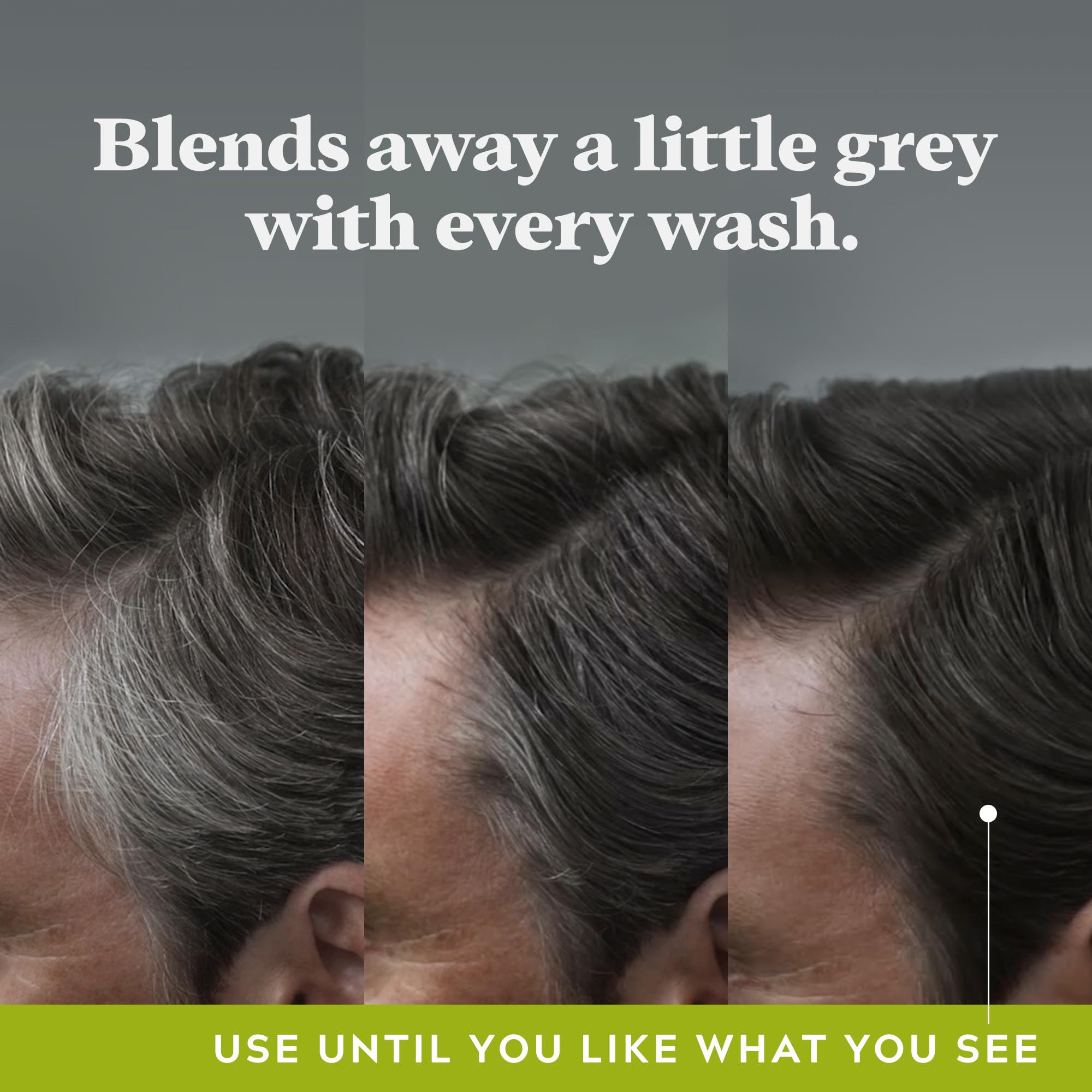 Just For Men Control GX Reducing Shampoo for Grey Hair with Coconut Oil (168g)