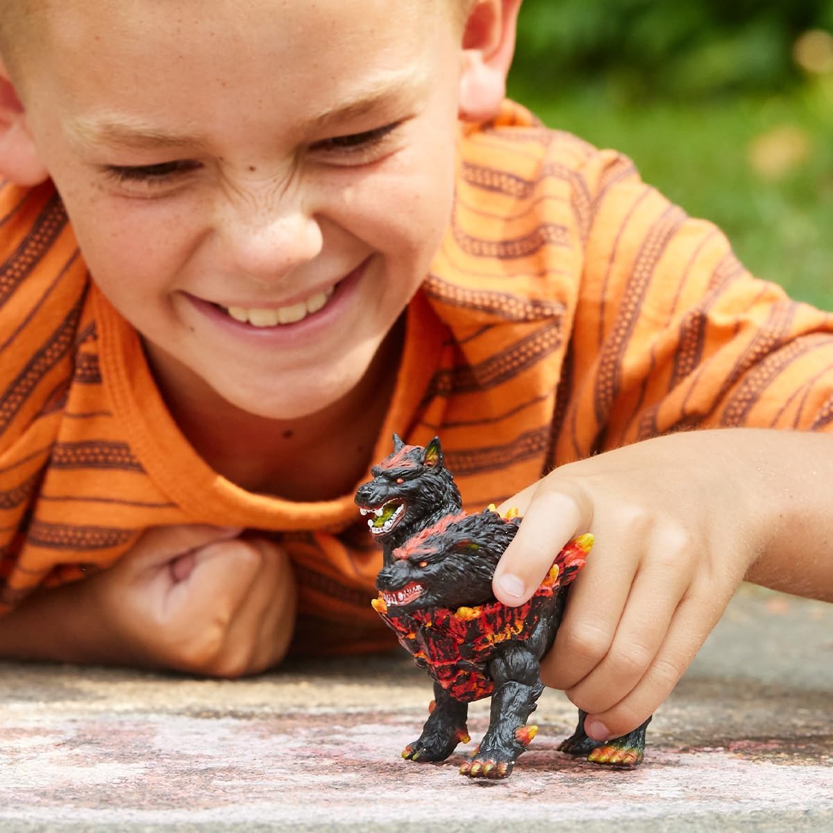 SCHLEICH 42451 Lava Hellhound Eldrador Creatures Action Figure - Fantasy Play for Kids 3+ 10