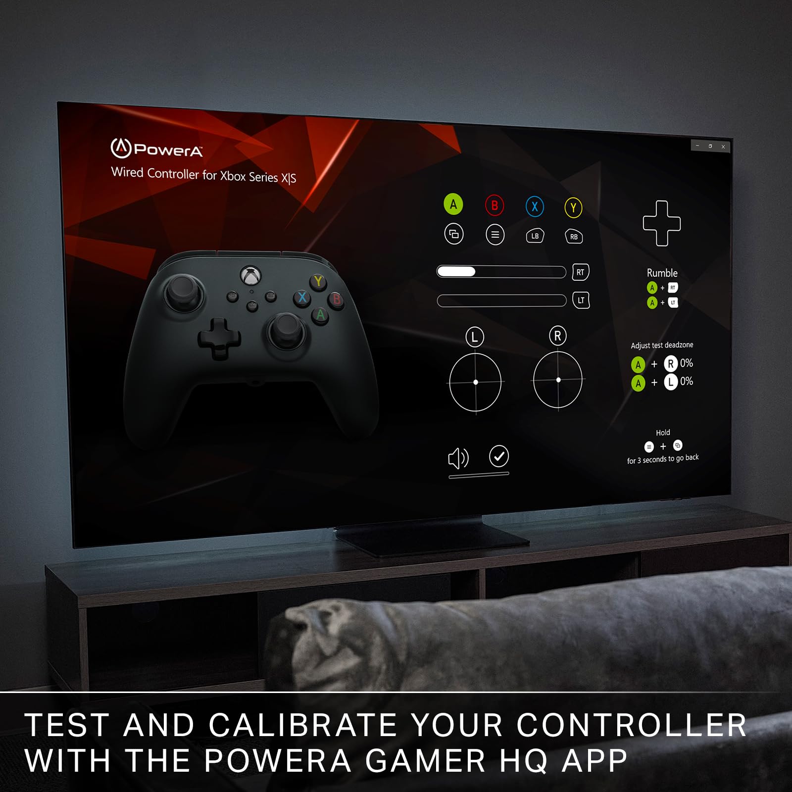 PowerA Wired Controller for Xbox Series X|S, Xbox One, PC - Officially Licensed with Dual Rumble, Immersive Triggers, 10ft USB-C Cable 5