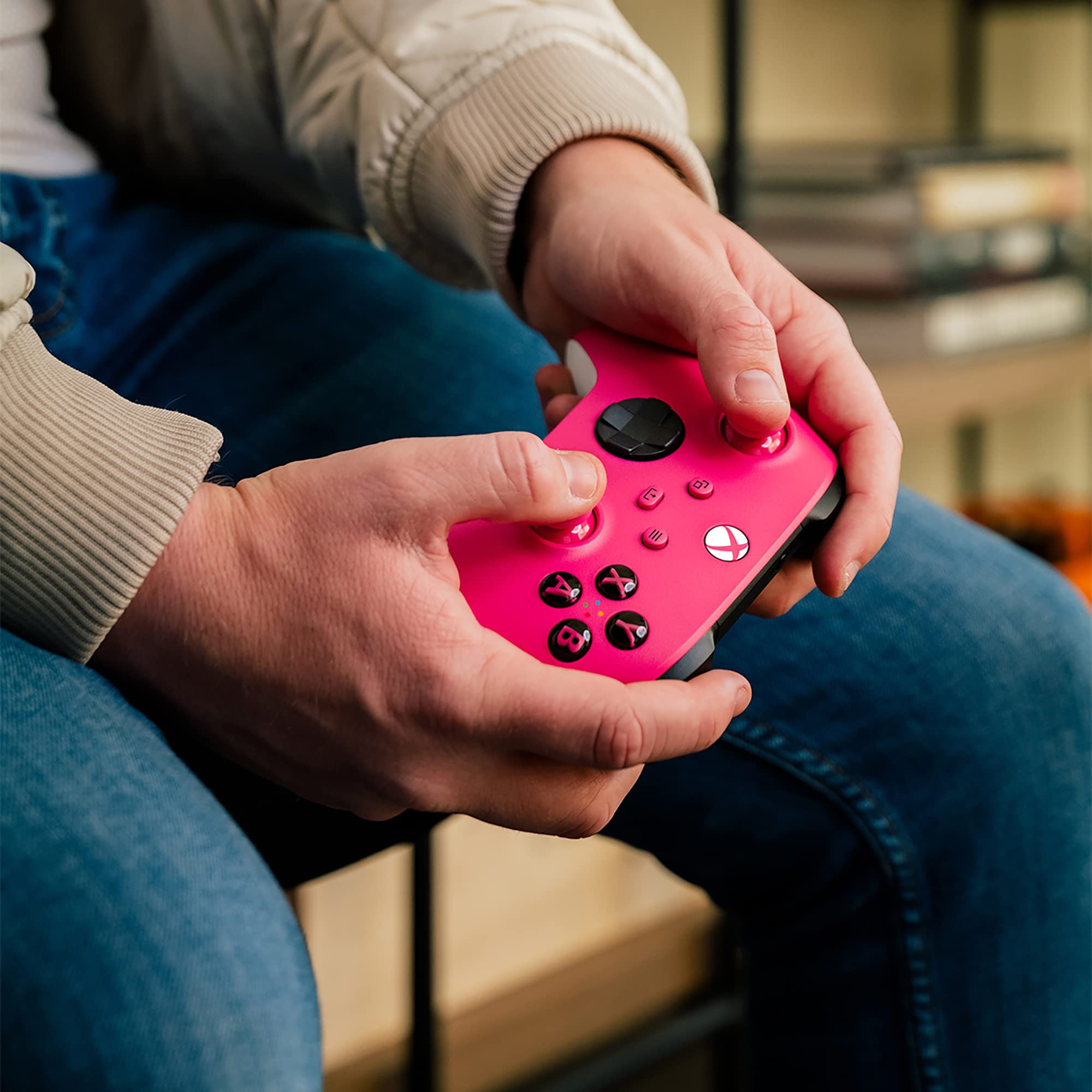 Xbox Wireless Controller – Deep Pink for Xbox Series X|S, Xbox One, Windows PC, Android 6
