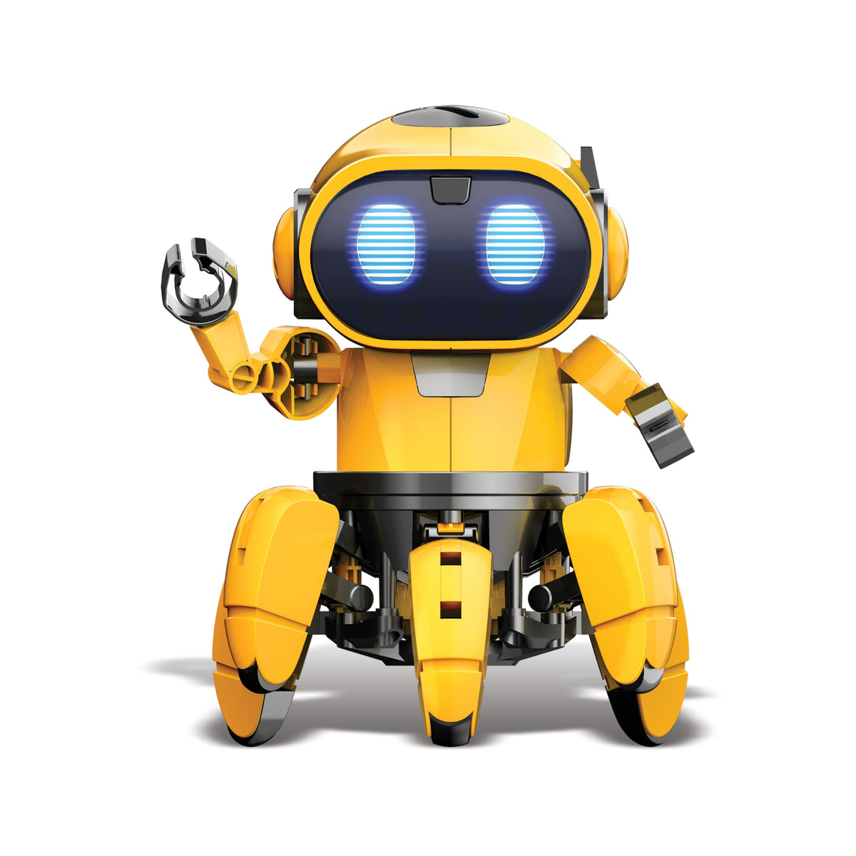 CONSTRUCT & CREATE Tobbie the Robot - 114-Piece DIY STEM Kit, Ages 10+