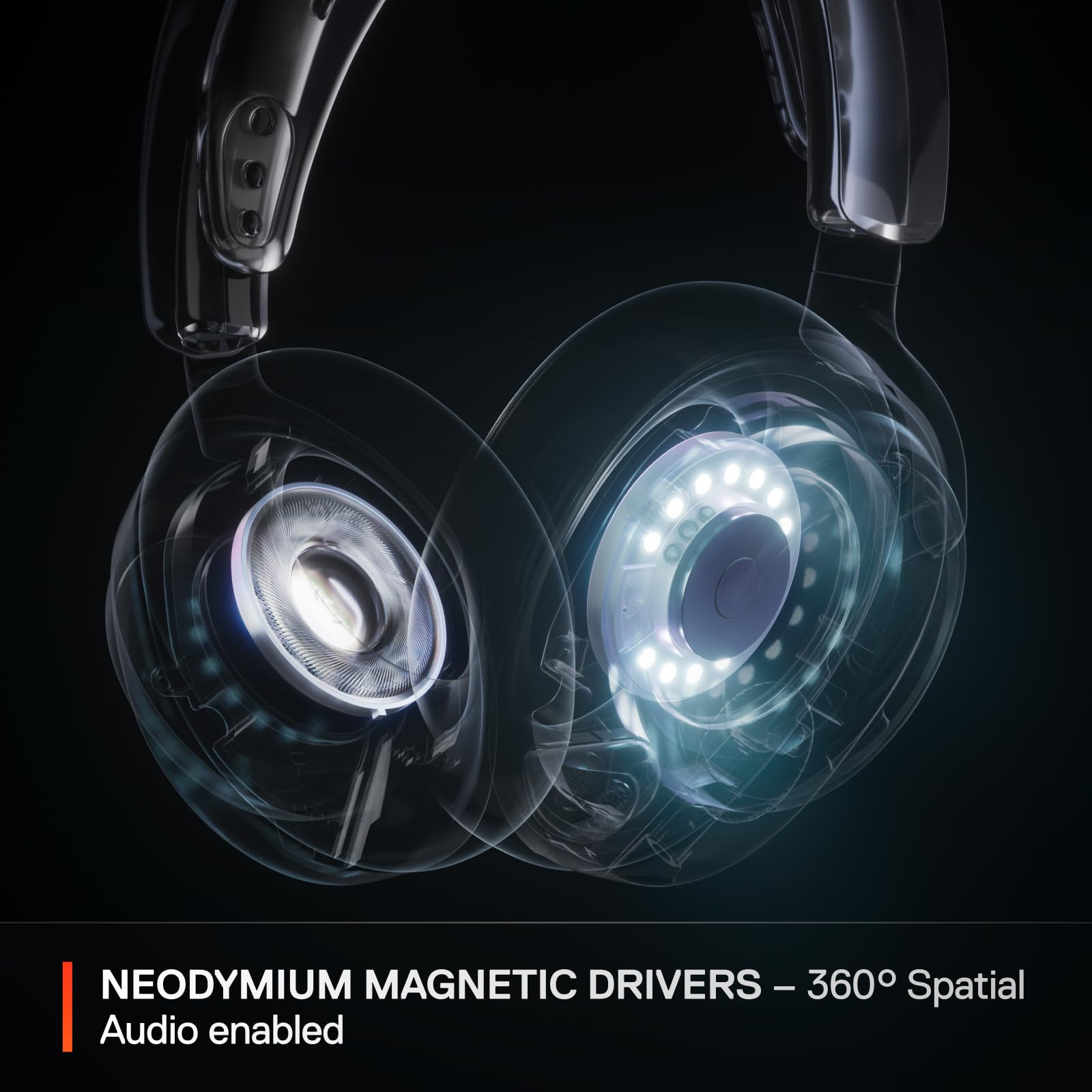 SteelSeries Arctis Nova Pro Wireless Multi-System Gaming Headset with Active Noise Cancellation 7