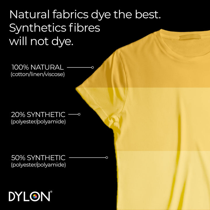 Dylon Washing Machine Fabric Dye Pod - Sunflower Yellow, 350g