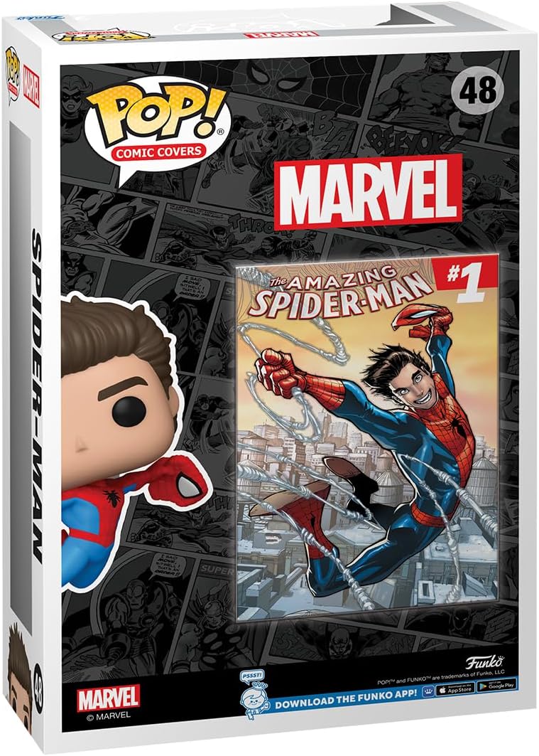 Funko Pop! Comic Cover Marvel - Spider-Man Vinyl Figure (Amazing Spider-Man #1)