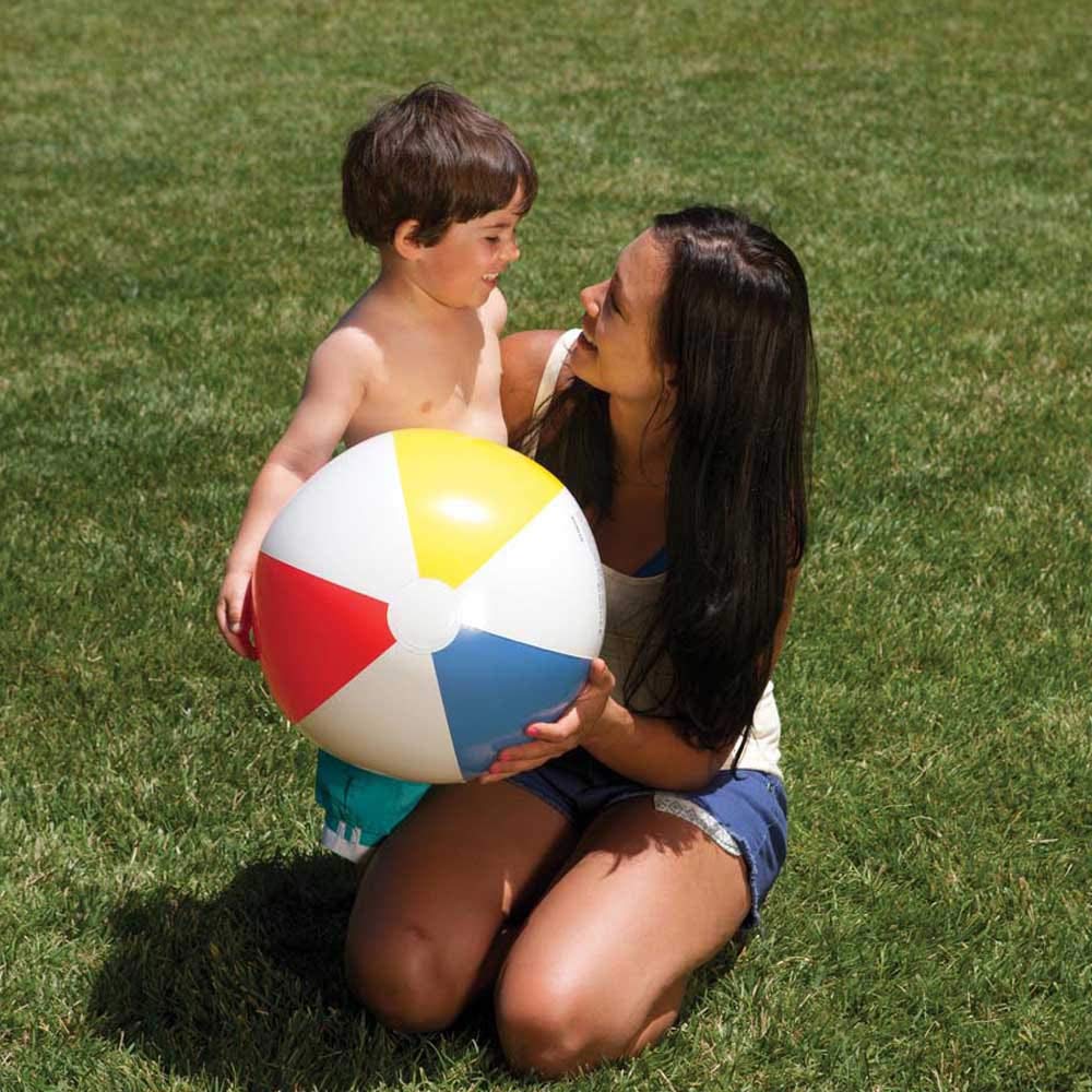 Intex 20" Beach Ball - 51 cm Colorful Pool & Beach Toy for Kids 4