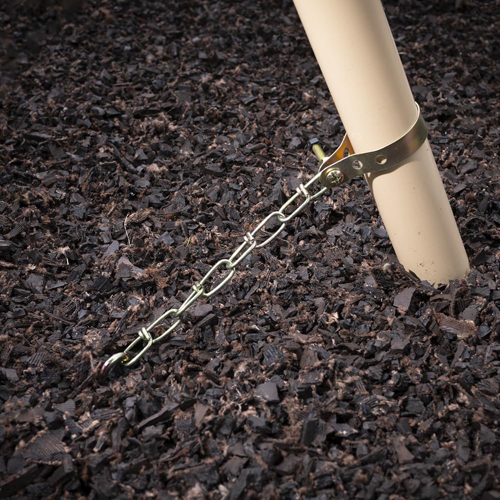 XDP Recreation 70113 Metal Ground Anchor Kit for Swing Sets, Trampolines, & Patio Furniture | 4 Pack 2