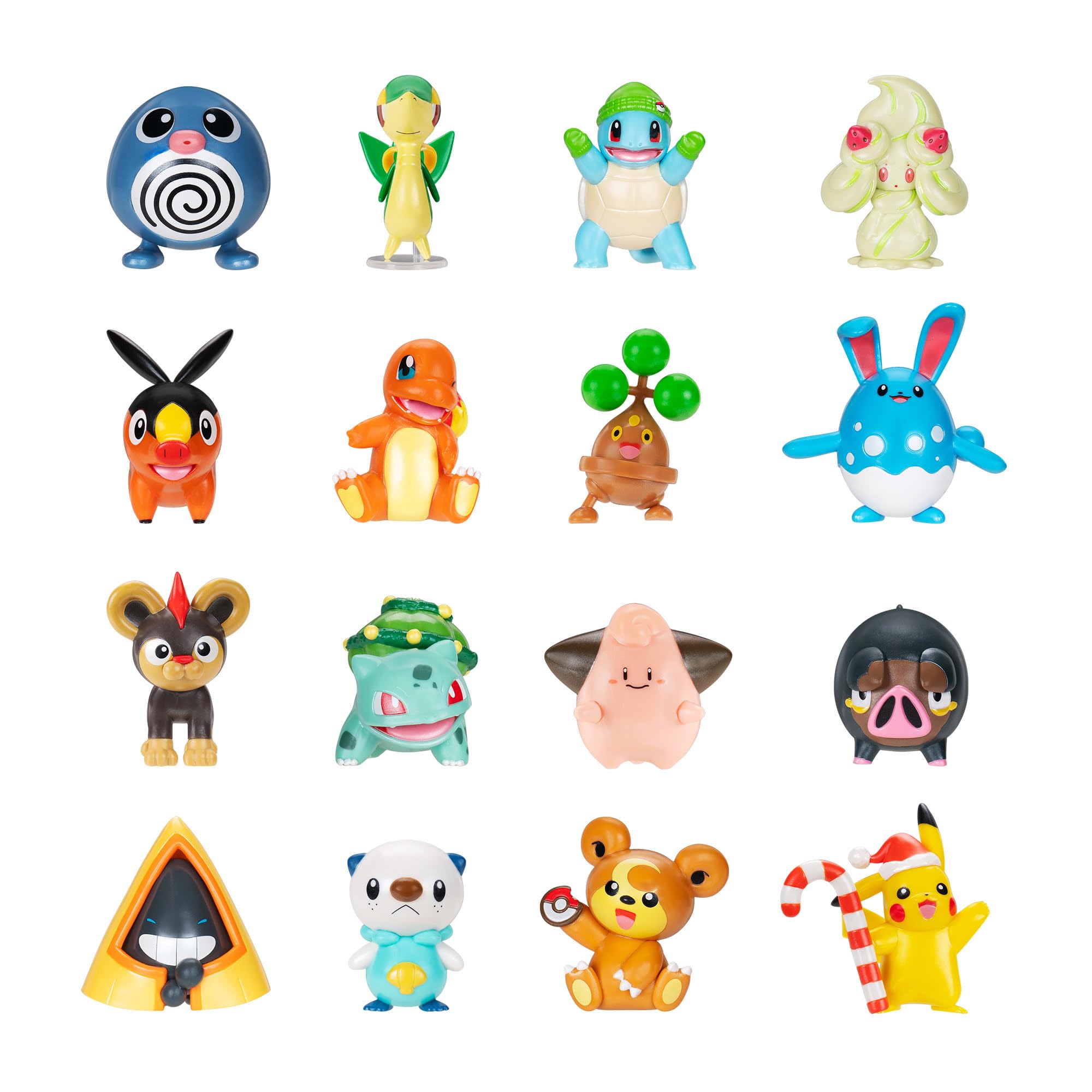 Pokémon Holiday Calendar 2025 - 24-Day Countdown with 16 Battle Figures & Accessories 6