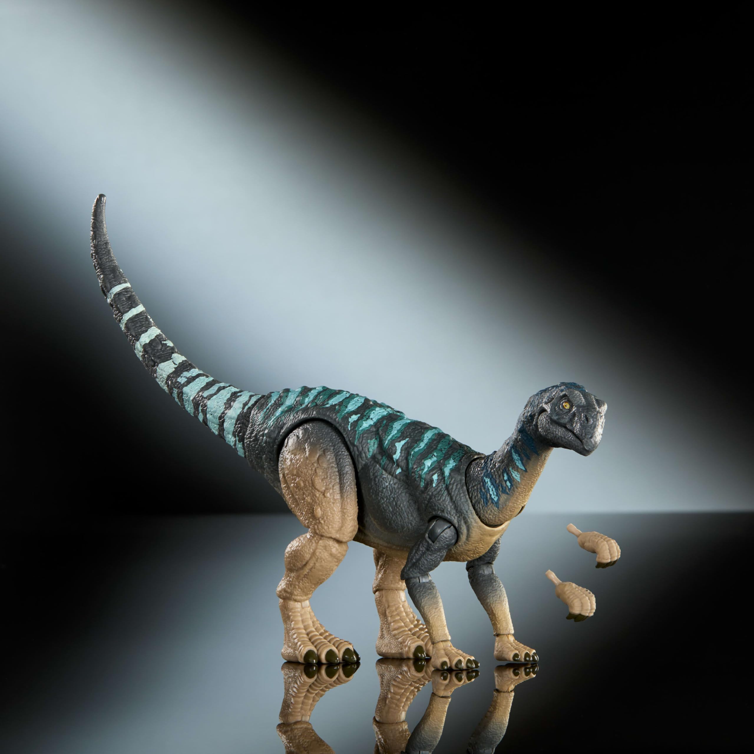 Mattel Jurassic World Hammond Collection Mussaurus Dinosaur Action Figure | 15 Points of Articulation | 8.4-inch 4