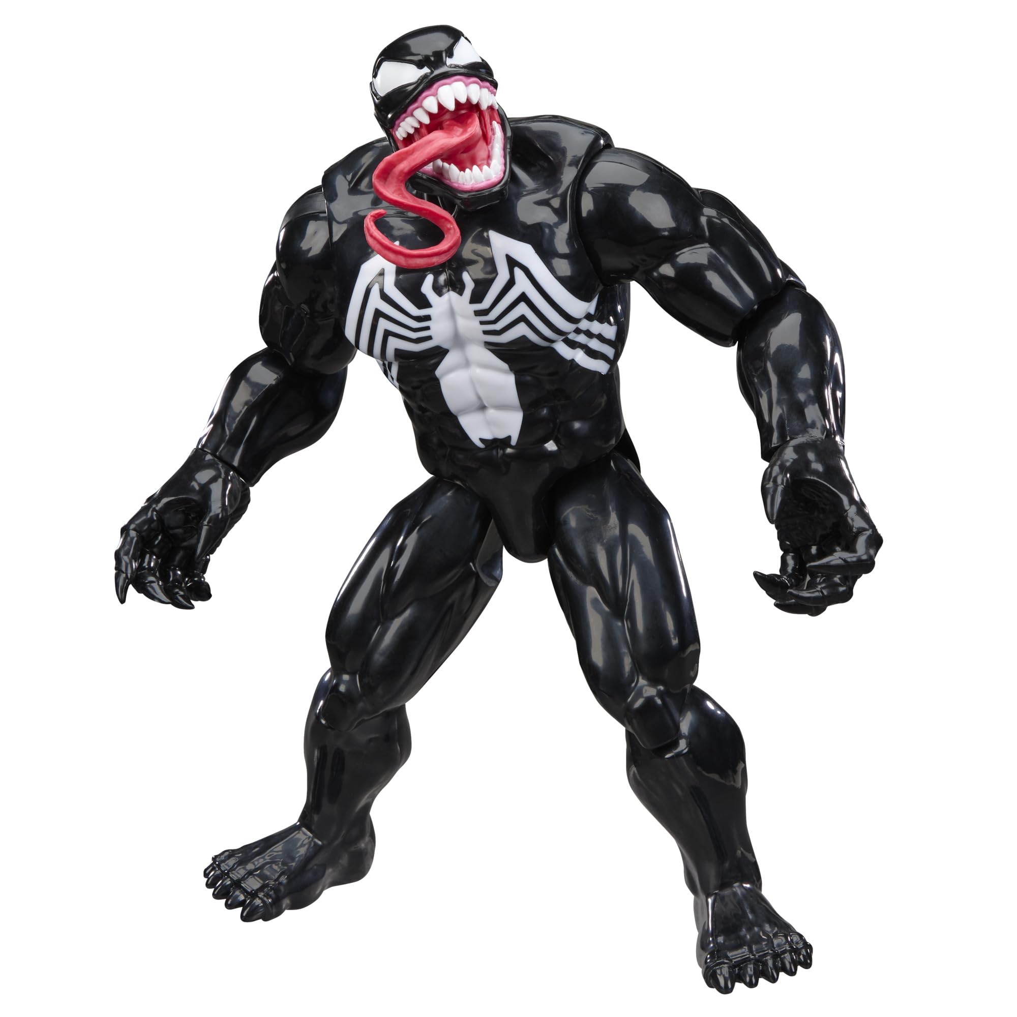 Marvel Titan Series Venom Deluxe Action Figure - 12-Inch Scale | 11 Points of Articulation 1