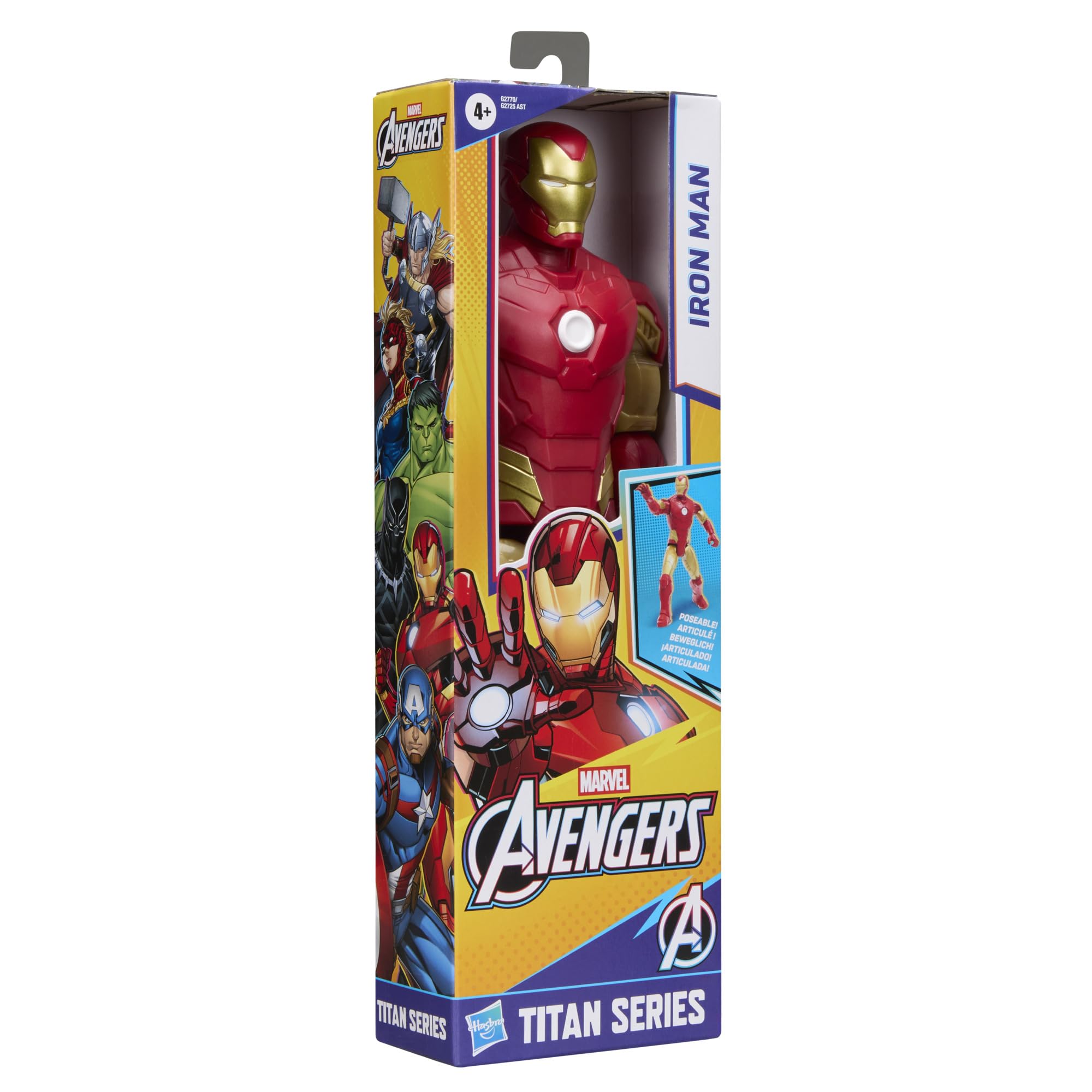 AVENGERS Iron Man Action Figure - 11.5 Inch Large Scale, 11 Points of Articulation 7