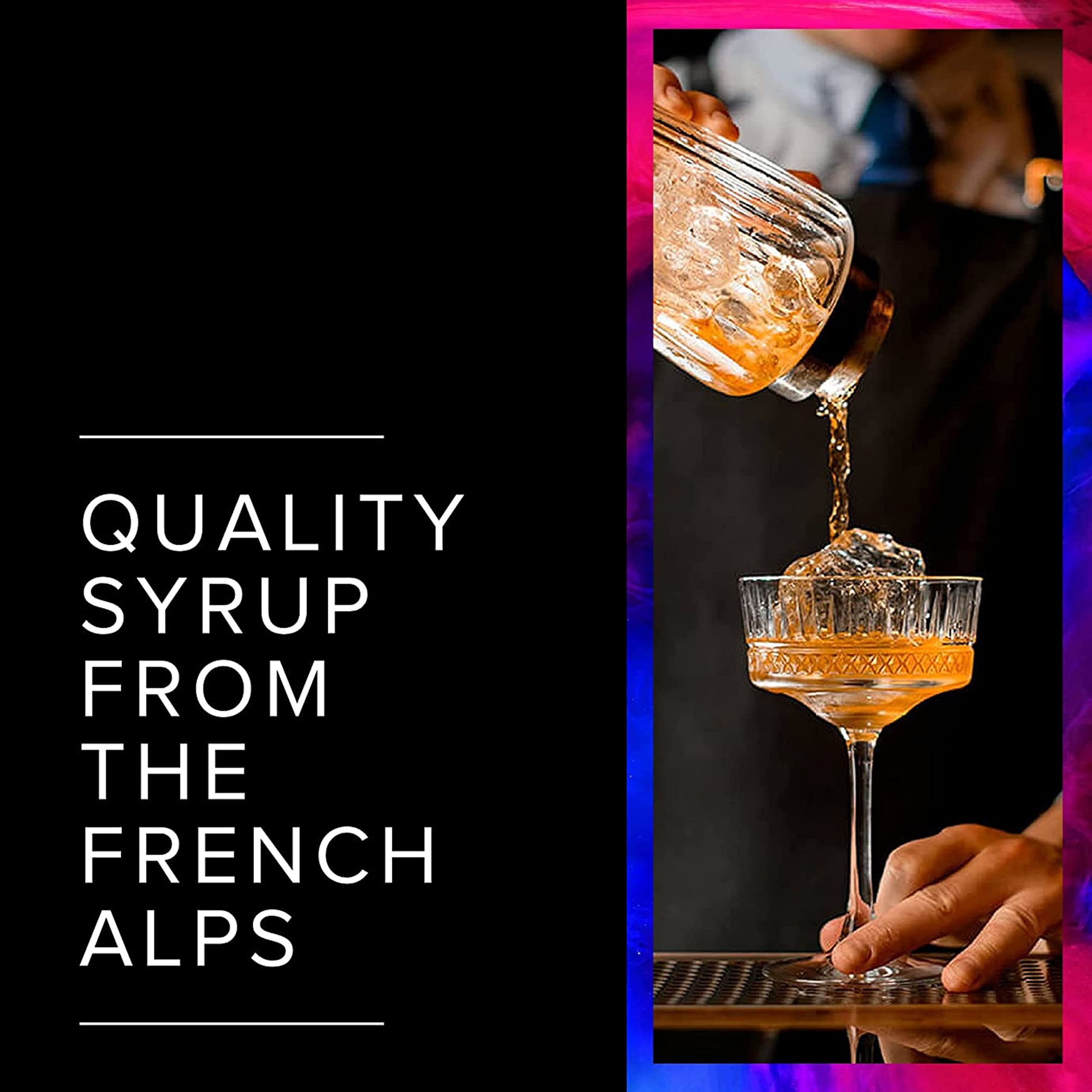 1883 MAISON ROUTIN Premium Yuzu Lemon Syrup for Cocktails & Mocktails | 1 L | Made in France 6
