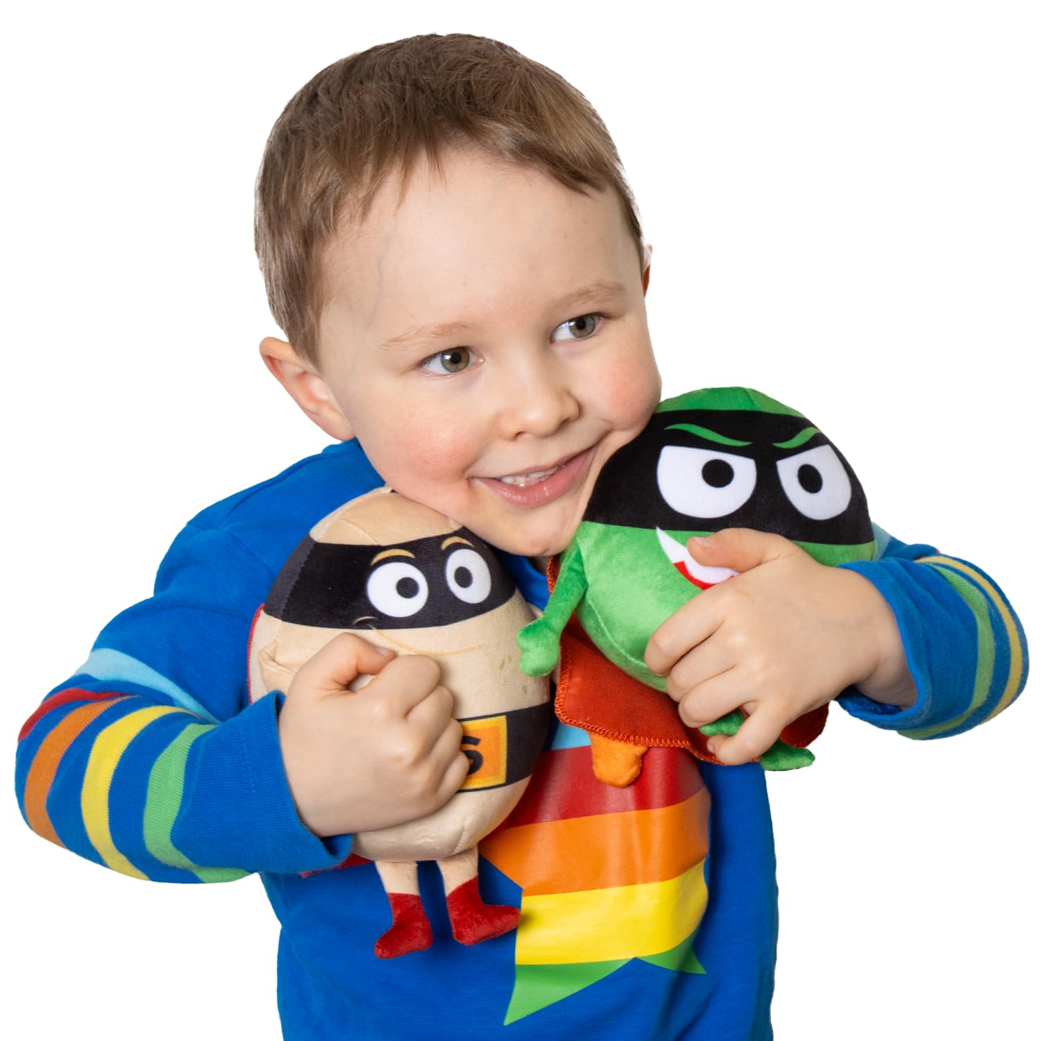 Supertato & Evil Pea Soft Toy Twin Pack - CBeebies Characters 3