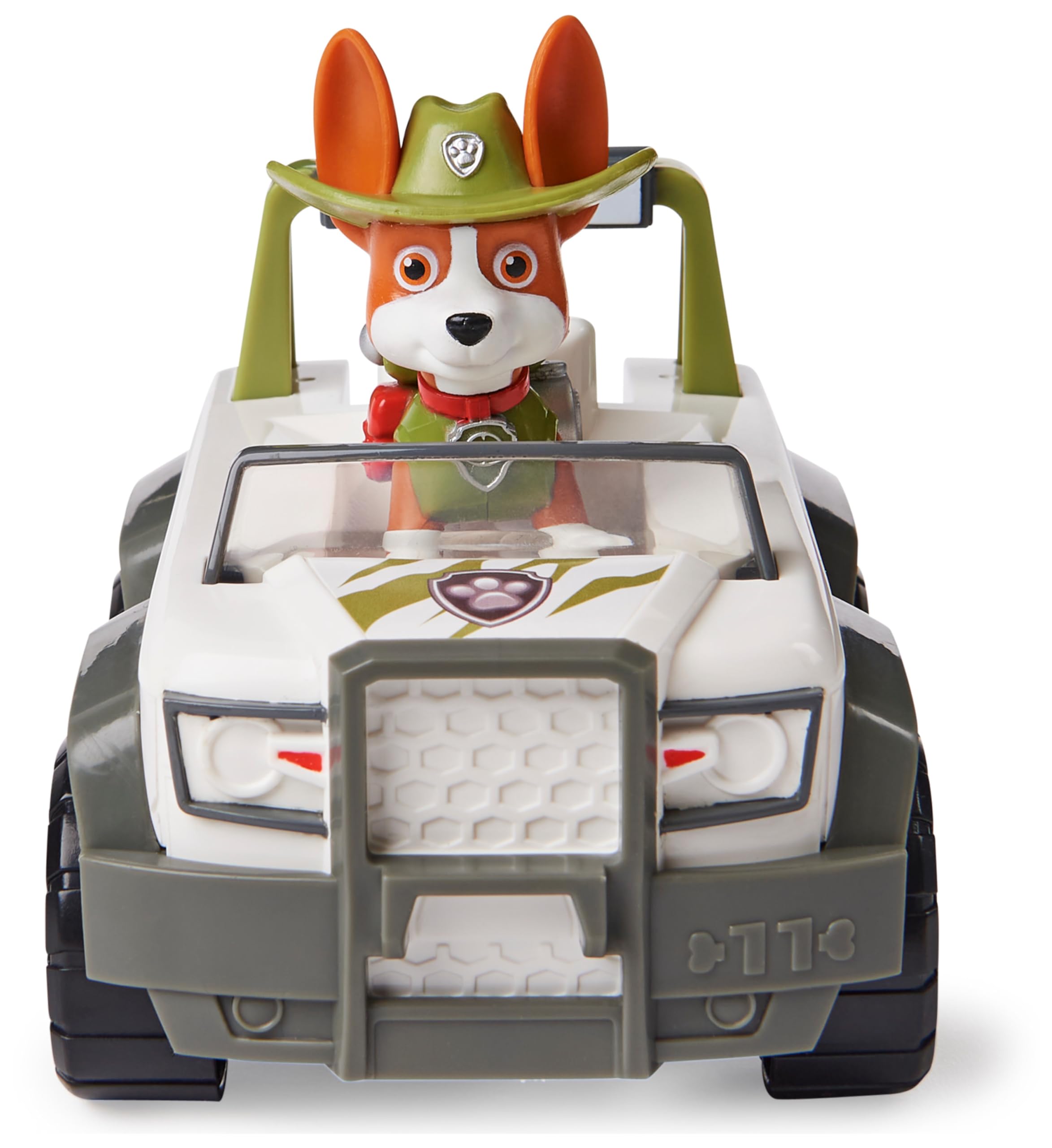 Paw Patrol Tracker’s Jungle Cruiser Toy Truck with Collectible Action Figure | Ages 3+ | Recycled Plastic 3