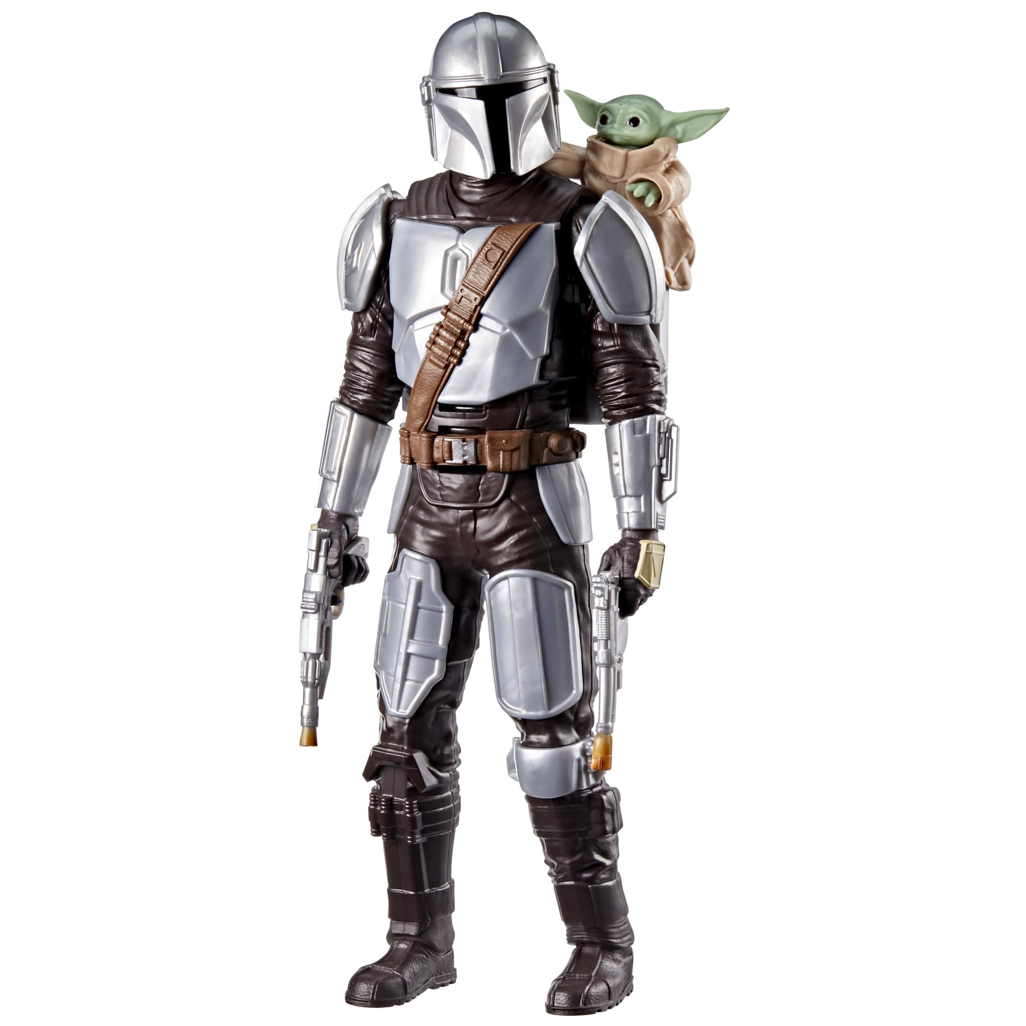 Star Wars The Mandalorian & Grogu Bounty Blaster Action Figure - 28 cm | Interactive Sound & Movement 1