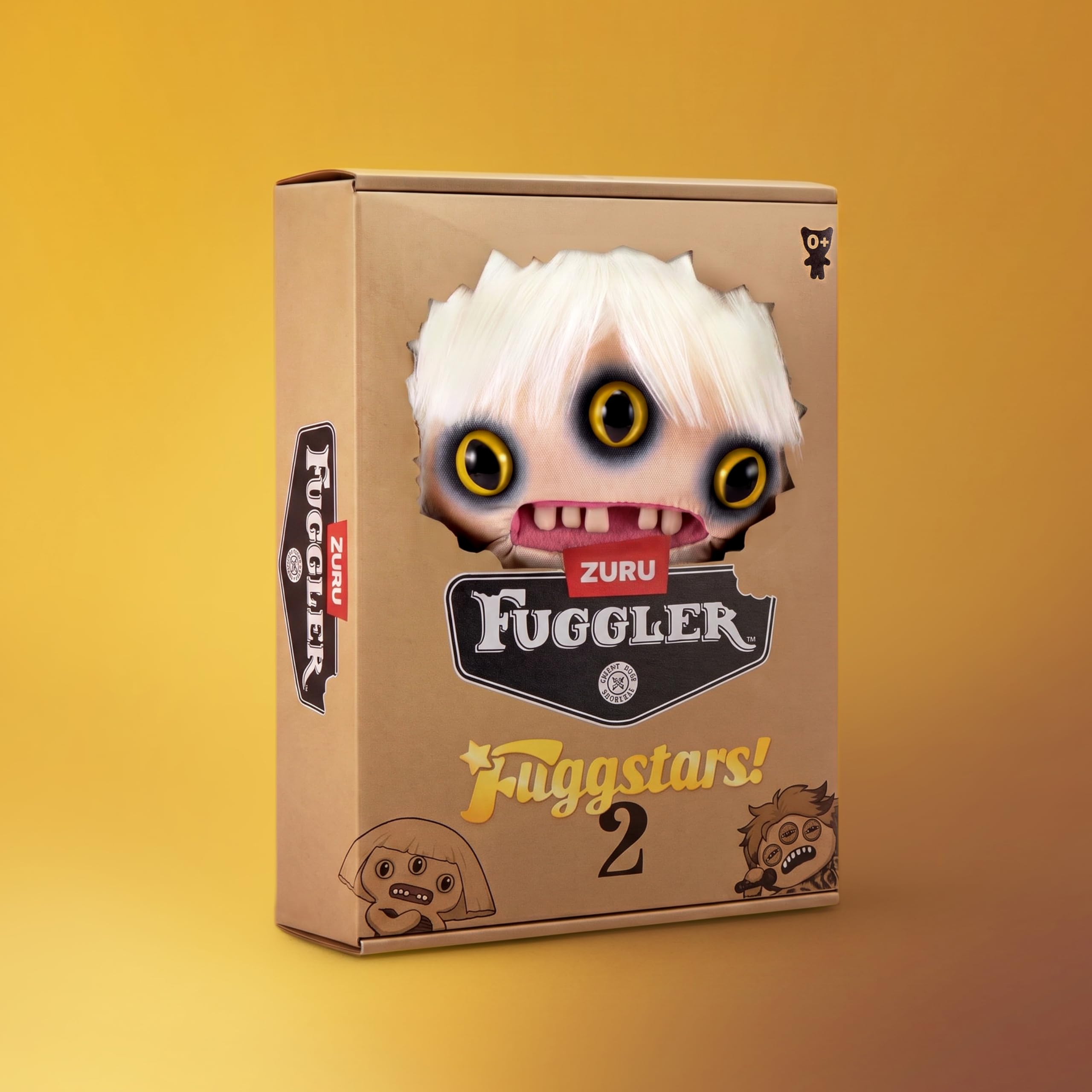 Fuggler Lady Fugg - 9 Inch Soft Doll with Human-Like Teeth | Collectible Plush Toy