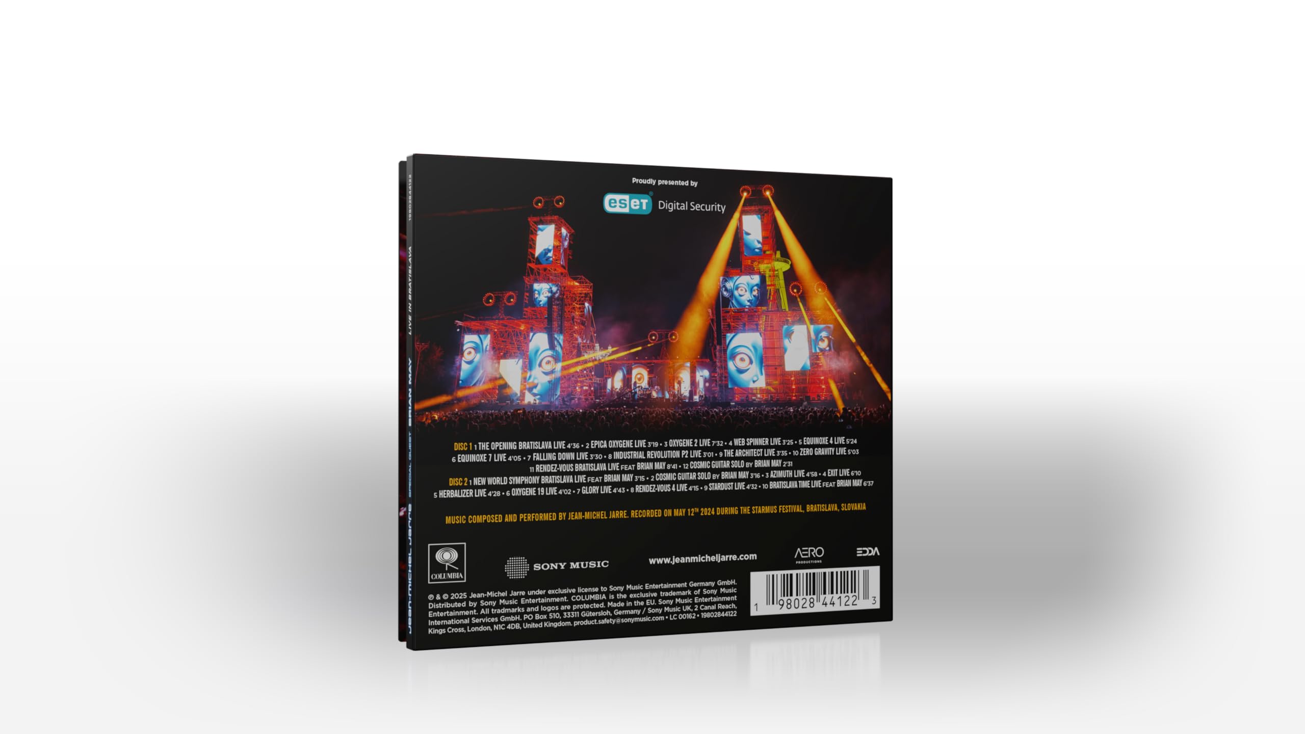 Jean-Michel Jarre - Live In Bratislava [Audio CD] 4