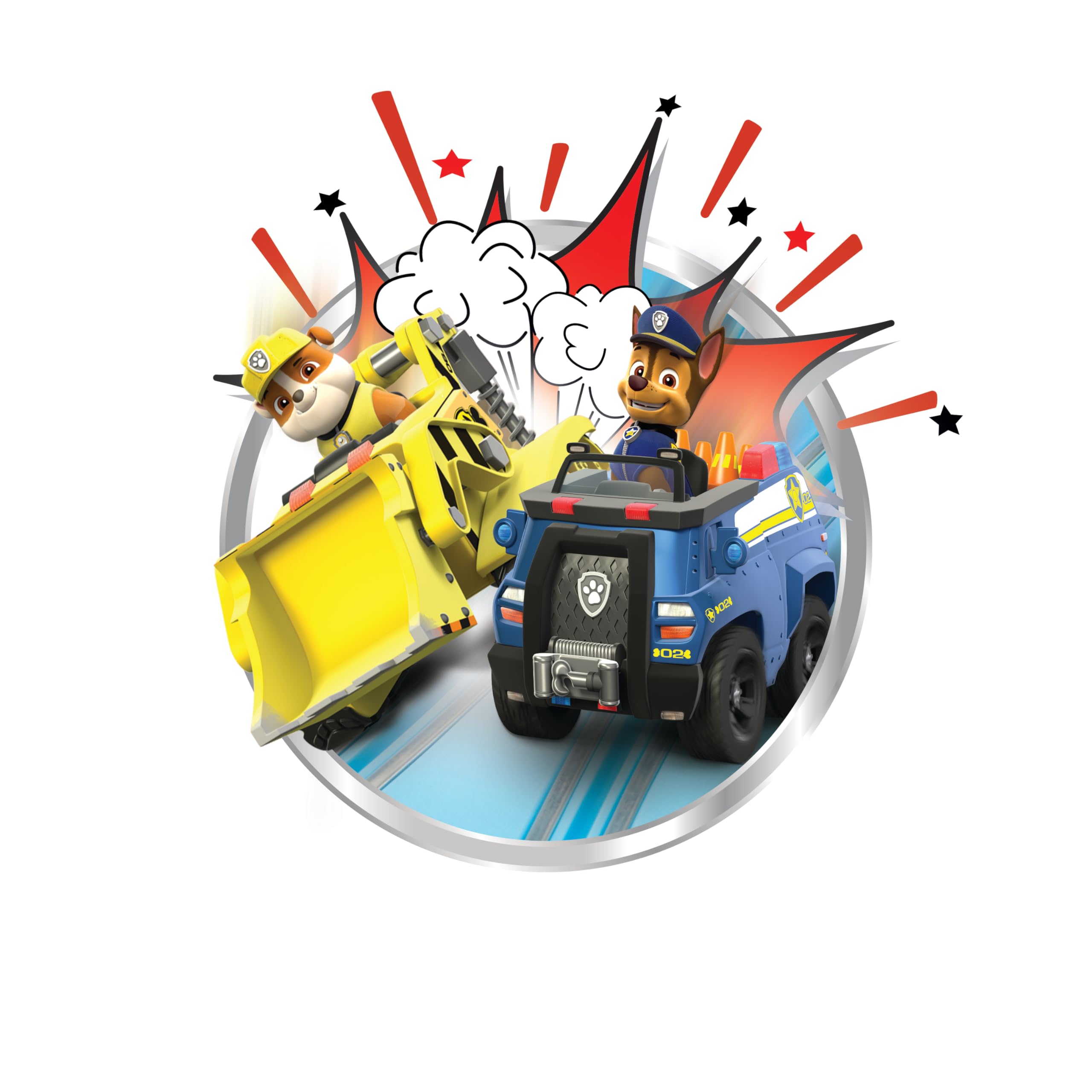 Carrera FIRST PAW Patrol - On The Double Slot Racing Track Set for Kids 3