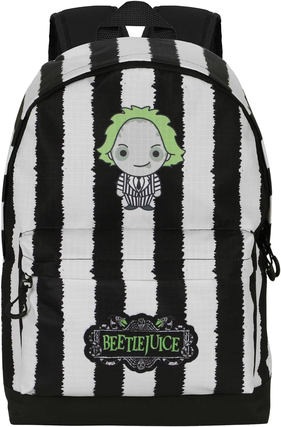 Karactermania Beetlejuice Stripes-Fan High School Backpack (08027)