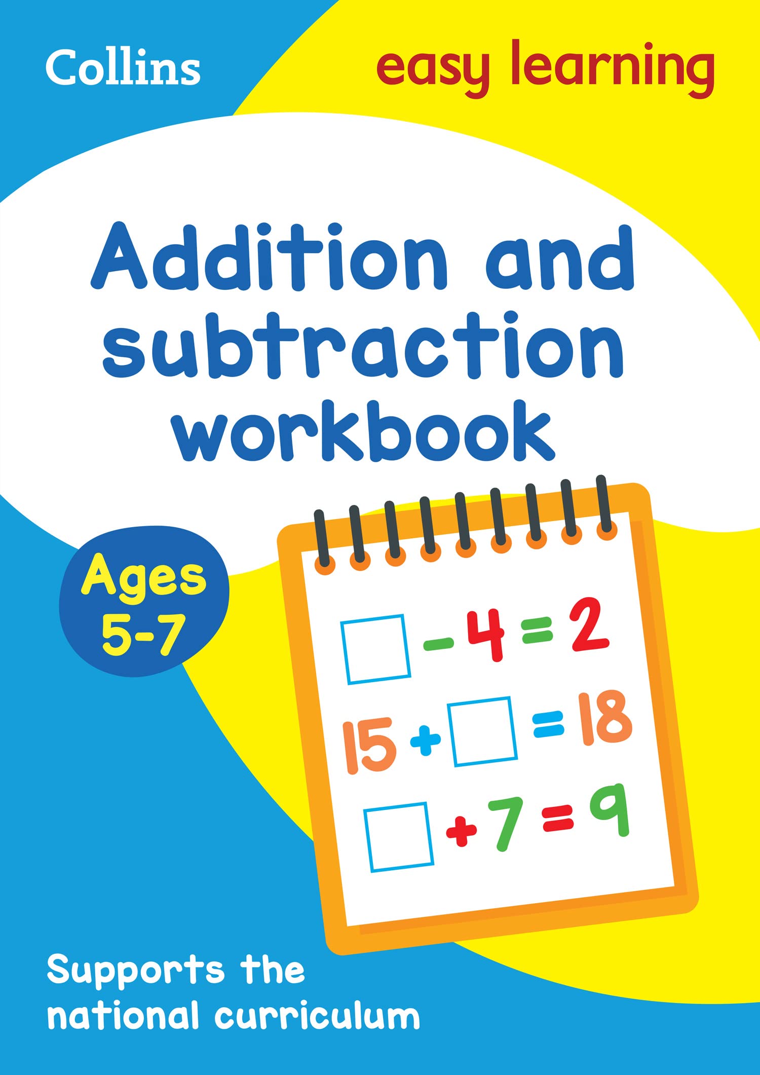 Collins Addition and Subtraction Workbook Ages 5-7 (KS1) | Home Learning Reference | Revised Edition