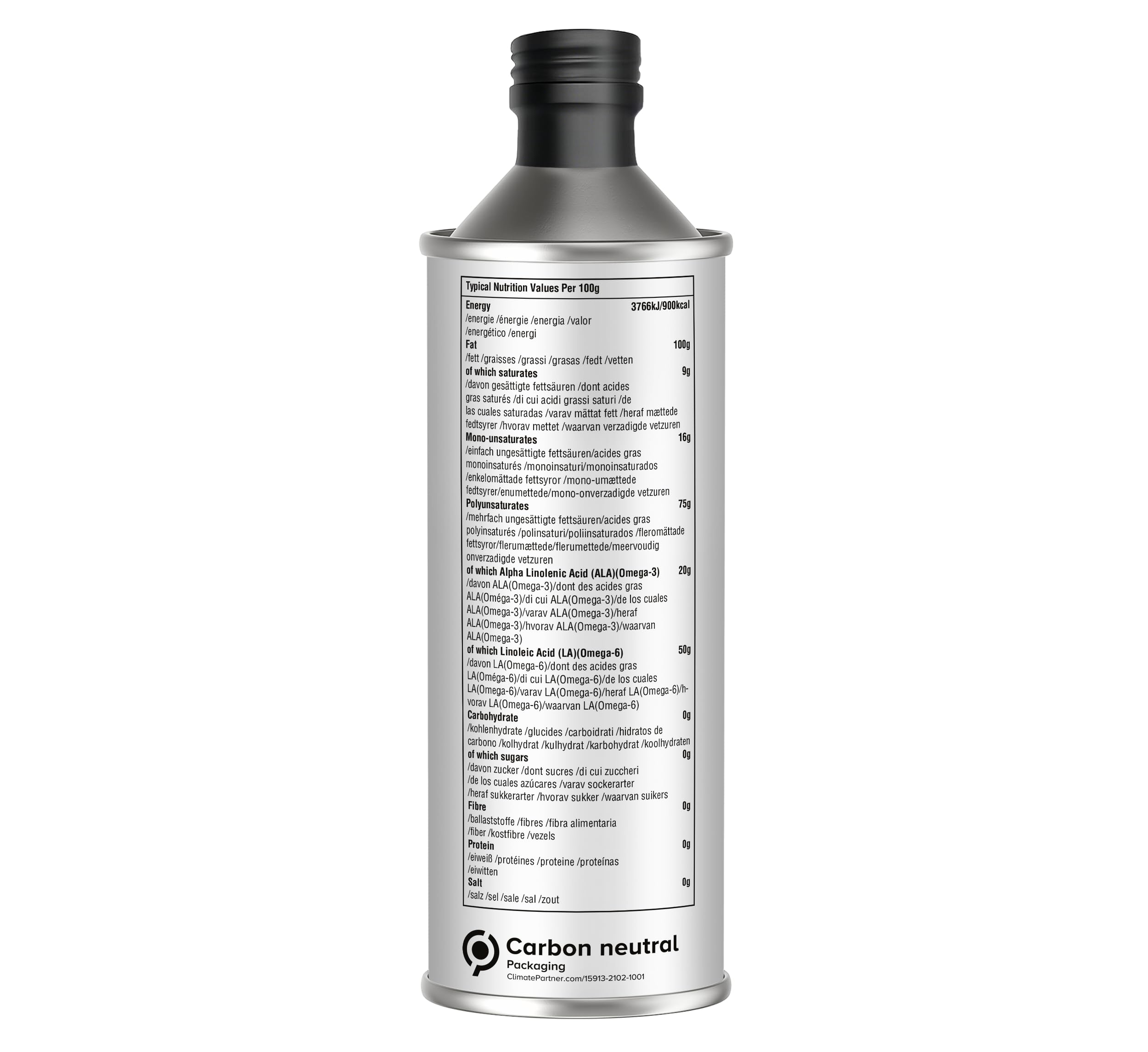 Eat Wholesome Organic Hemp Seed Oil - Cold Pressed, Unrefined | 500ml 2