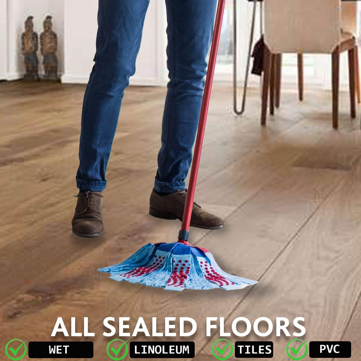 Vileda SuperMocio 3 Action Mop Replacement Head 5