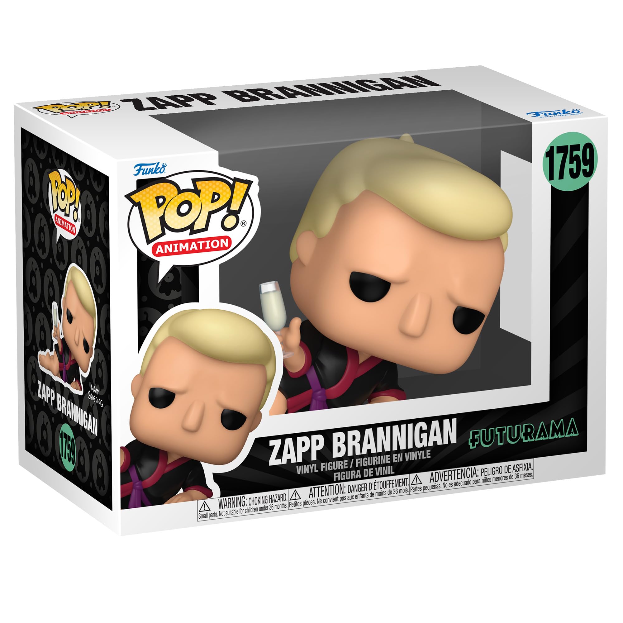 Funko Pop! TV: Futurama - Zapp Brannigan Collectable Vinyl Figure
