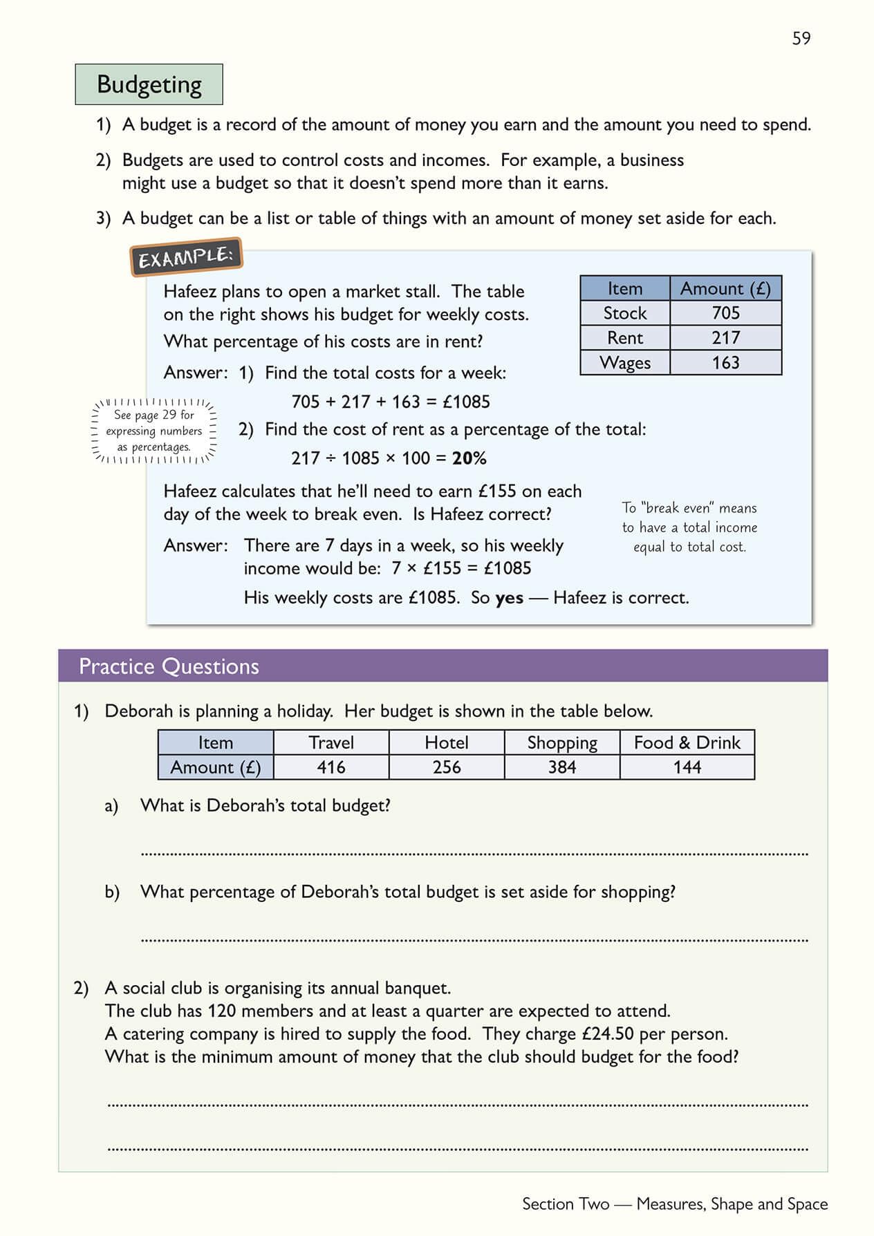 CGP Functional Skills Maths Level 2 - Study & Test Practice for 2021 & Beyond 9