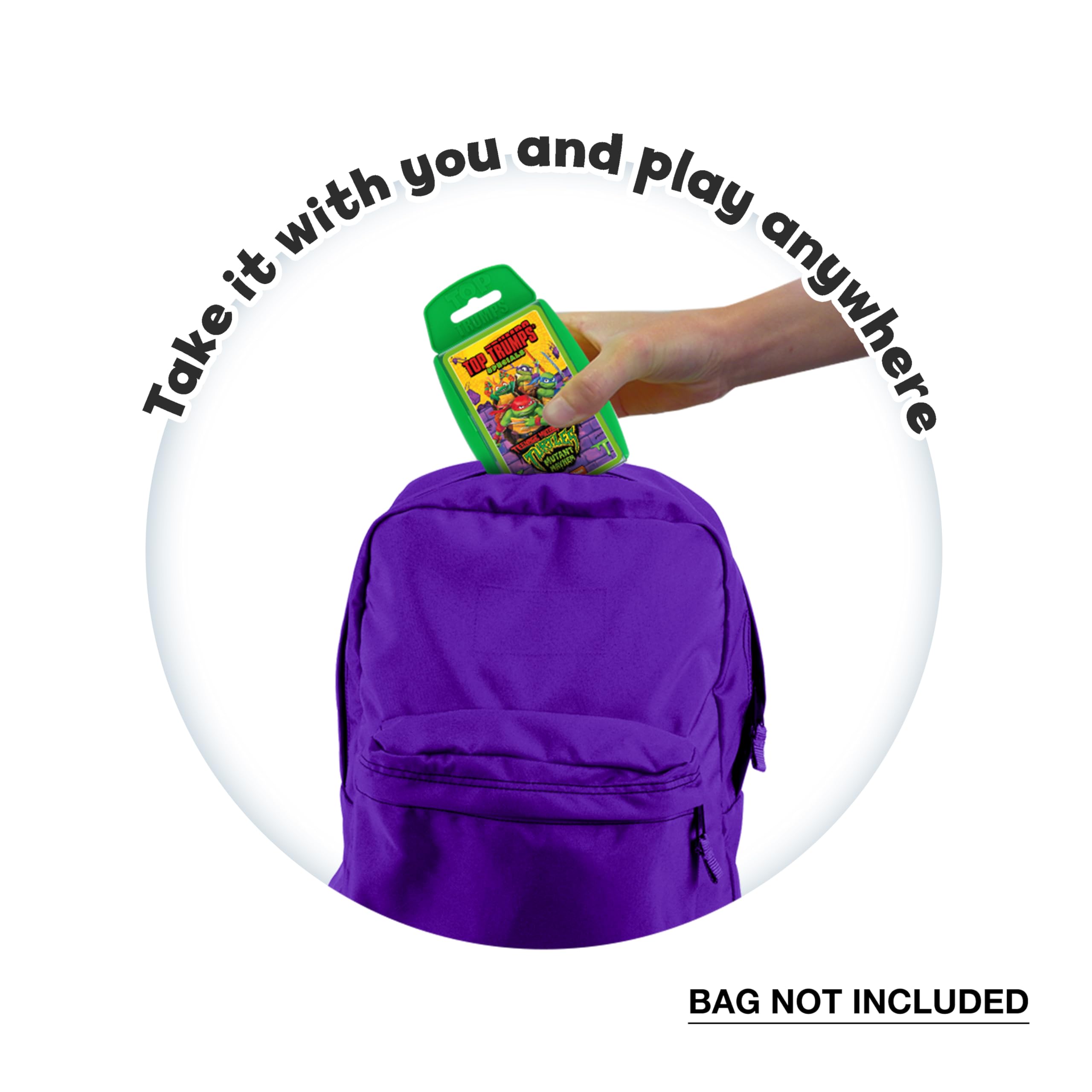 Top Trumps Teenage Mutant Ninja Turtles Card Game | Ages 6+ | Portable 4