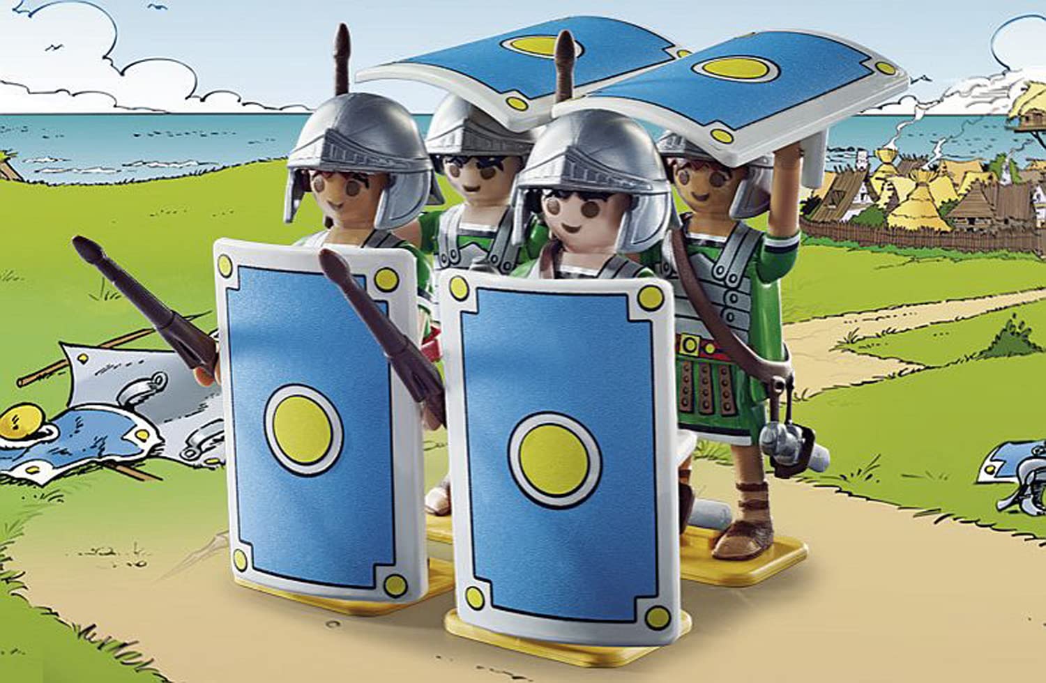 Playmobil Asterix Roman Troop Playset | Ages 5+ | 27 Pieces 5