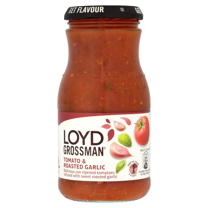 Loyd Grossman - Italian Tomato & Roasted Garlic Pasta Sauce 350g