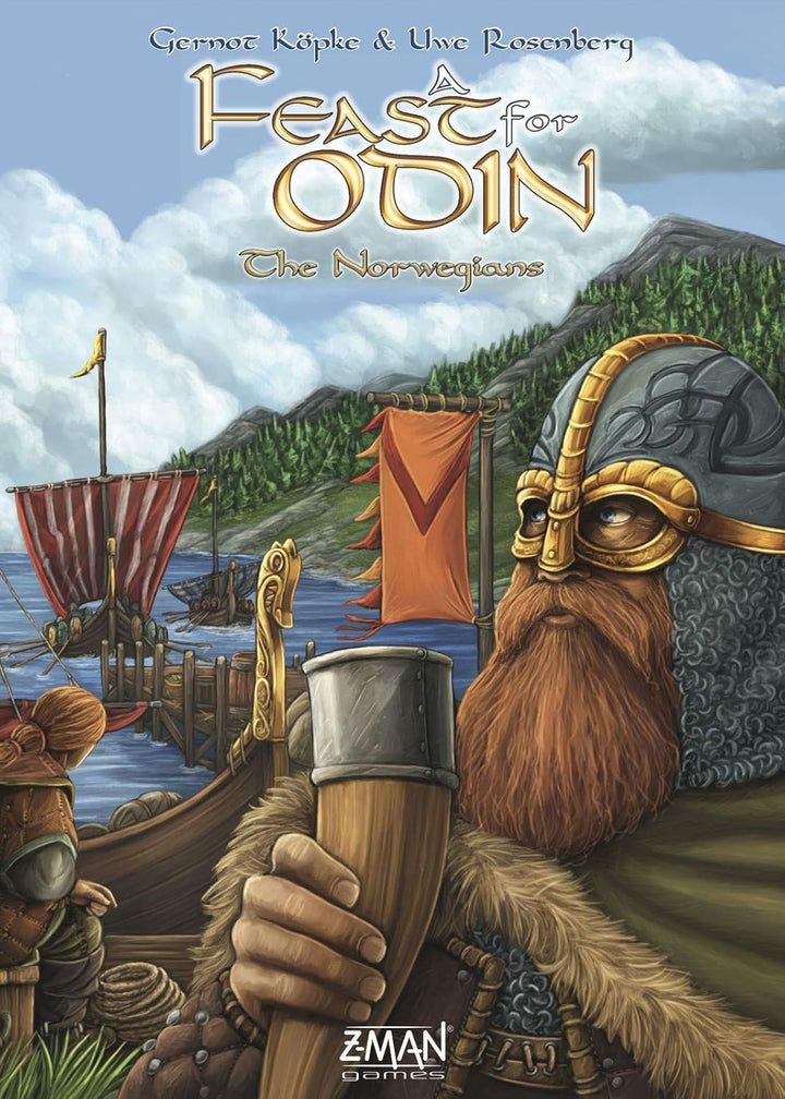 Z-Man Games A Feast for Odin: The Norwegians Board Game Expansion