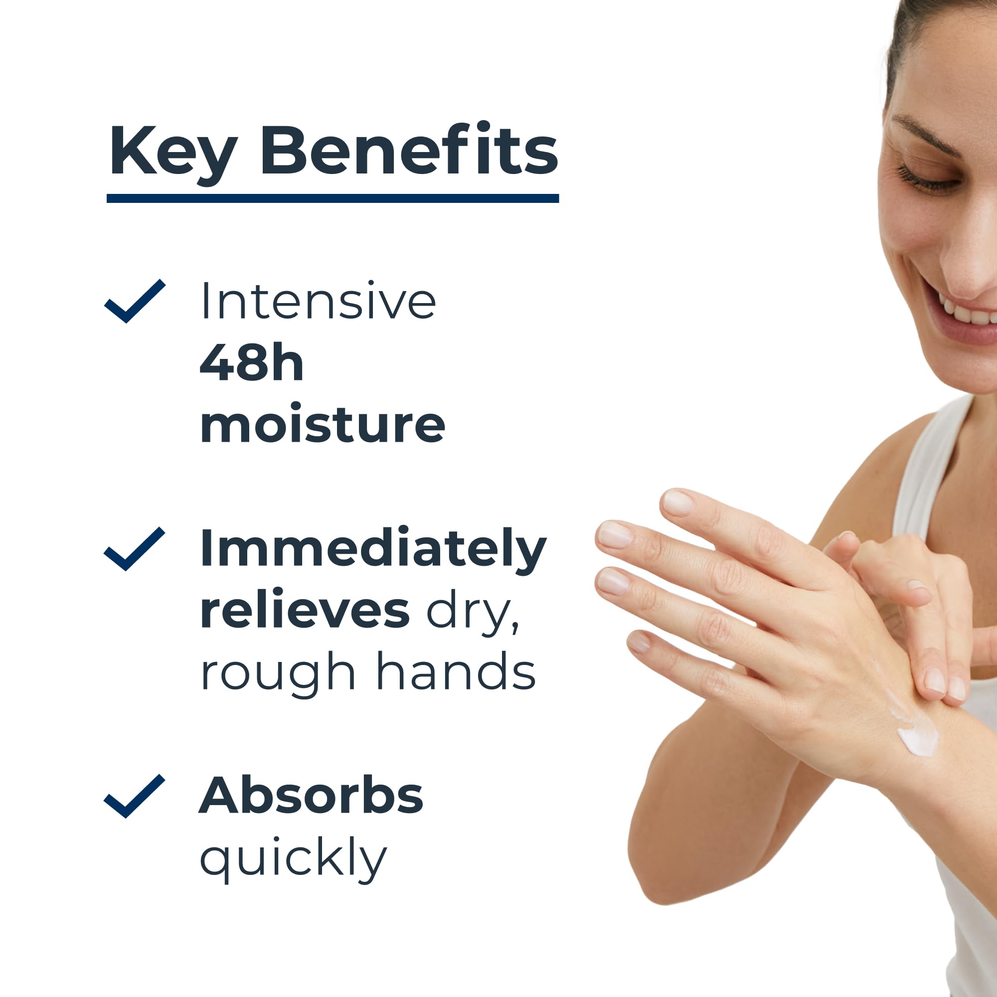 Eucerin UreaRepair Plus Hand Cream - Immediate Relief for Dry, Rough Hands | 75ml 2