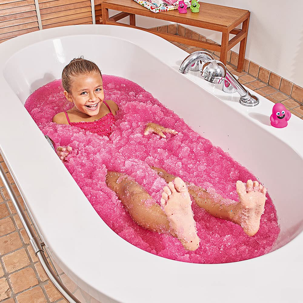 Glitter Gelli Baff Pink - Turns Water into Squishy Goo, Ages 3+ 8