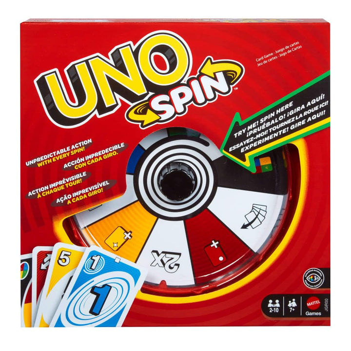 Mattel UNO Spin Card Game