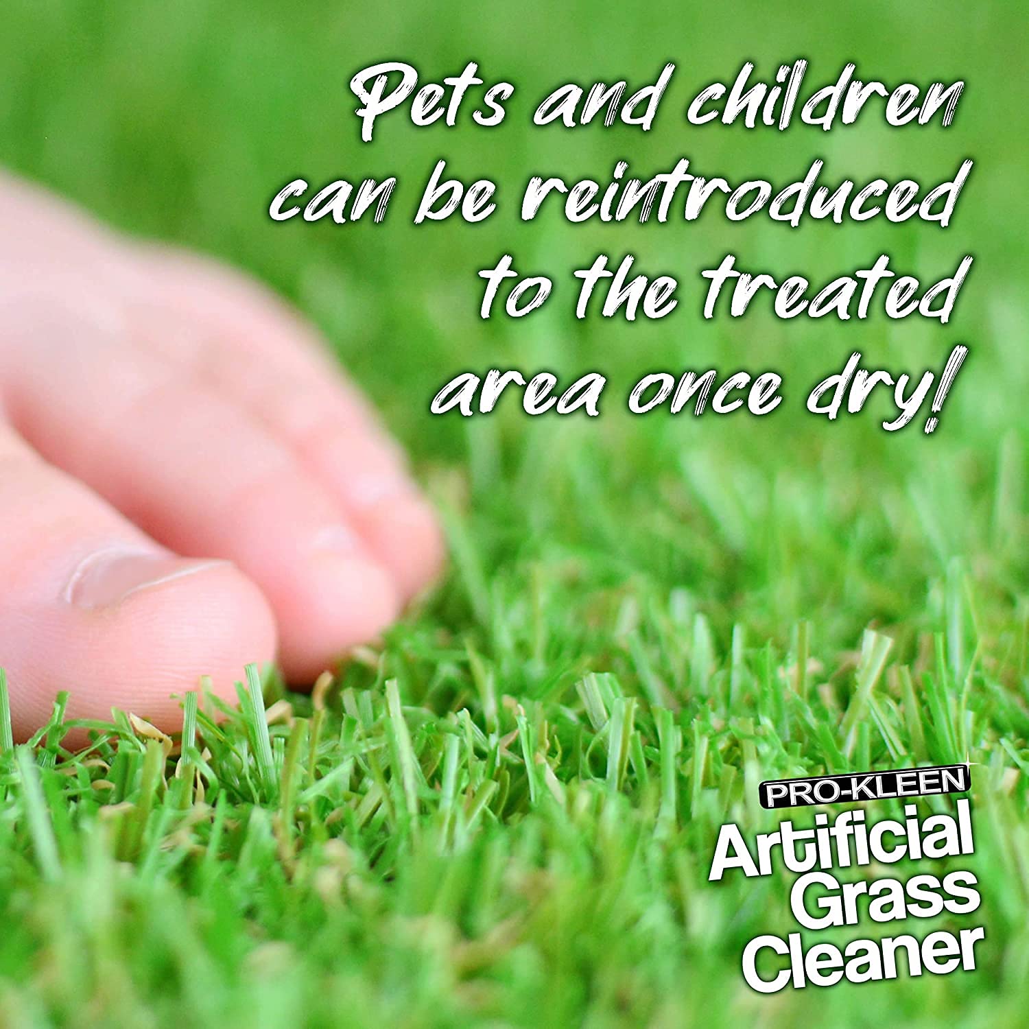 Pro-Kleen Artificial Grass Cleaner - 3-in-1 Formula, Pet Odour Eliminator, 1L