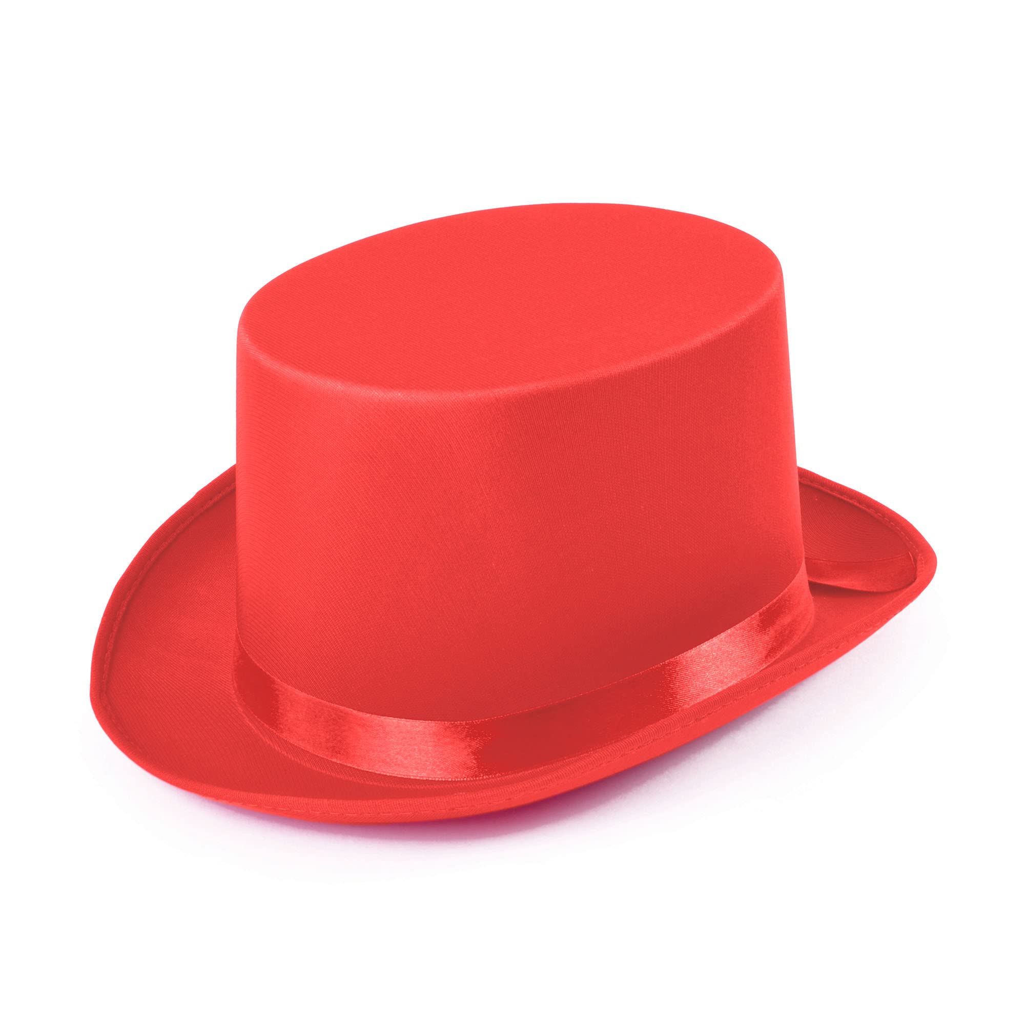 Bristol Novelty Purple Satin Top Hat - Adult One Size | Polyester/PVC Blend 9