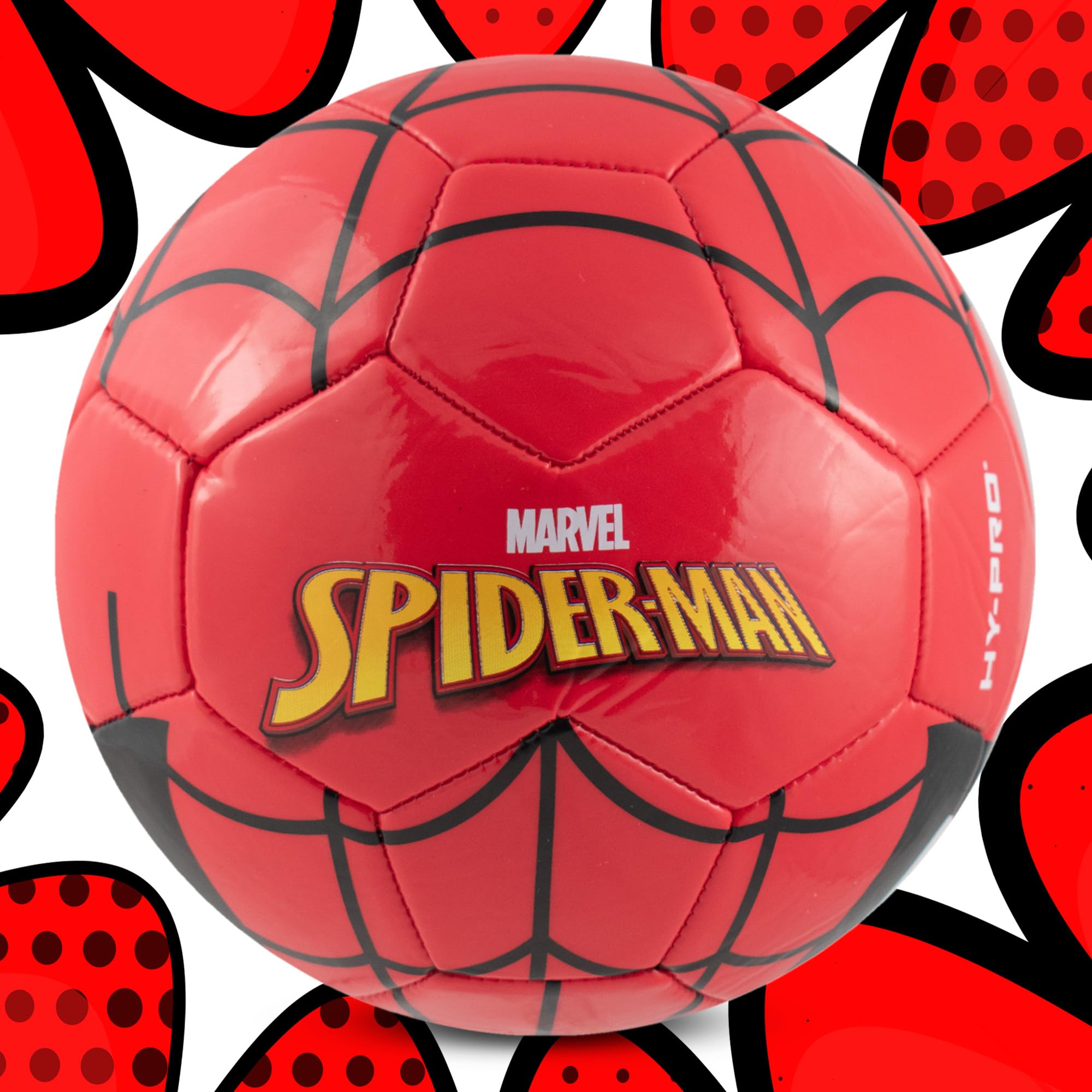 Hy-Pro Spiderman Size 5 Football - Marvel Design | Outdoor Play & Practice | PVC 4