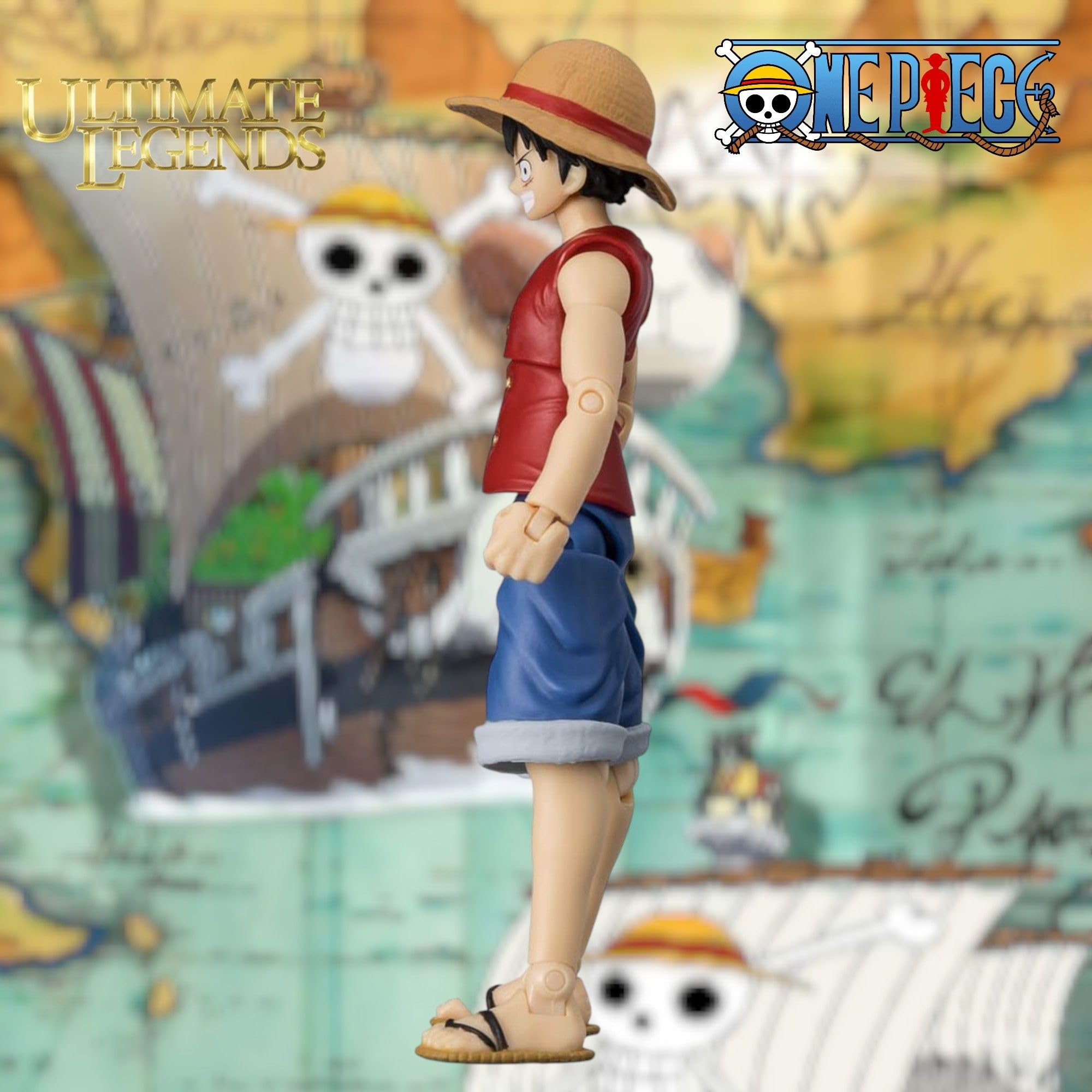 BANDAI Ultimate Legends Luffy Action Figure - 12.5cm Posable Anime Figure with Accessories 13