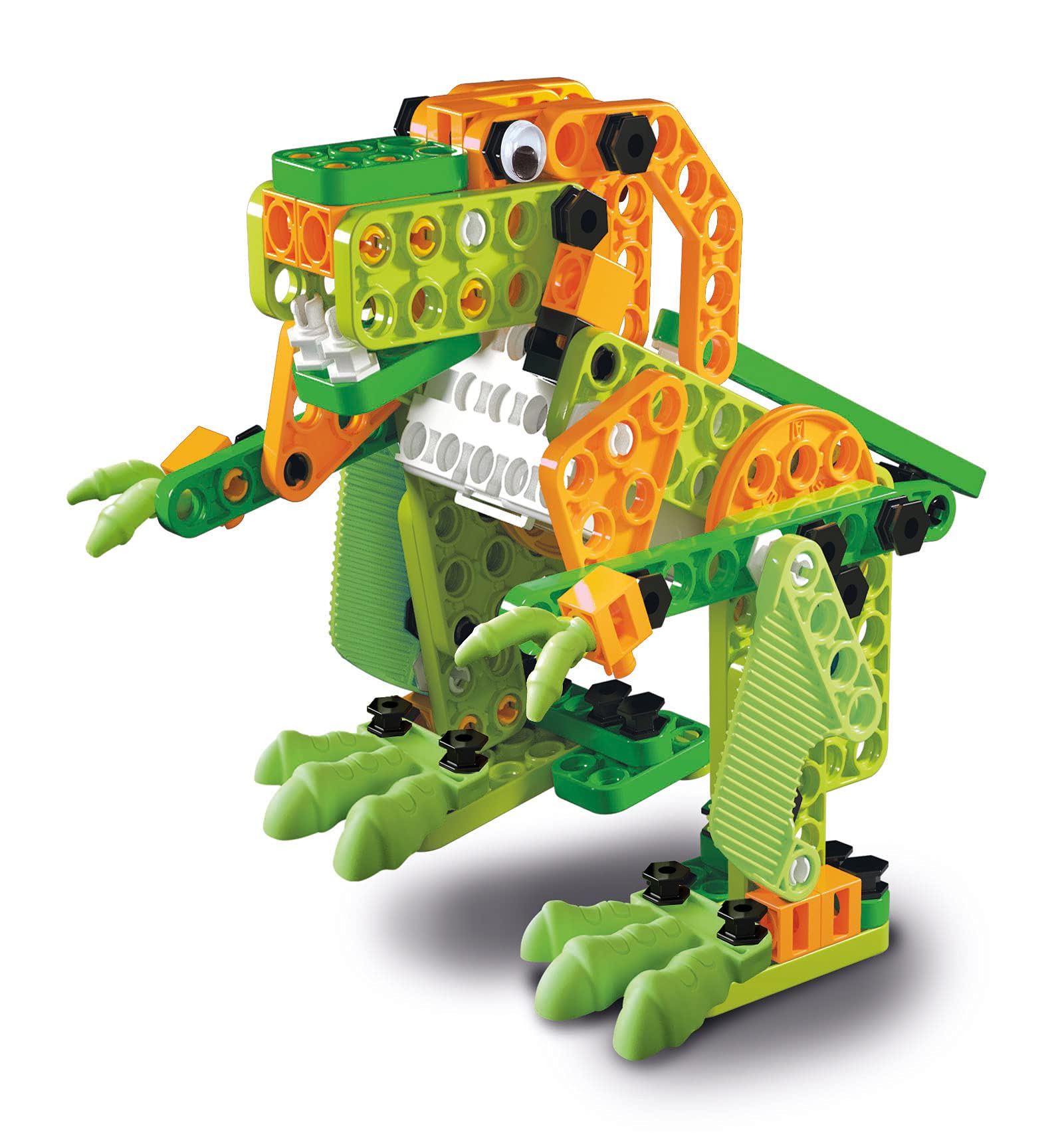 Clementoni Science Museum Mechanics Junior Moving Dinosaurs Building Kit - 5 Motorised Dinosaur Models for Kids 6+ 6