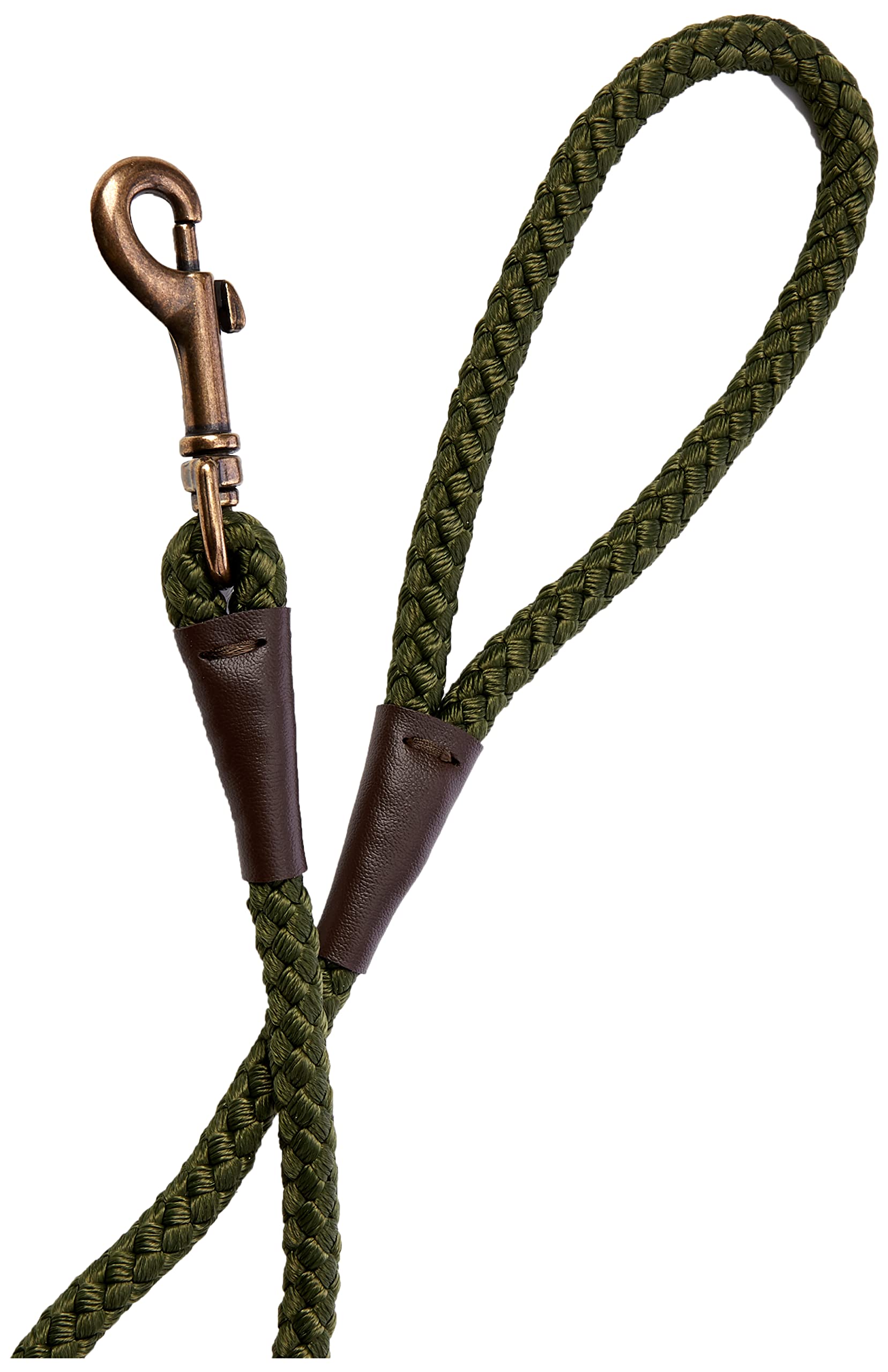 Ancol Heritage Nylon Rope Dog Lead - Green | 1.07m x 10mm | Max 30kg