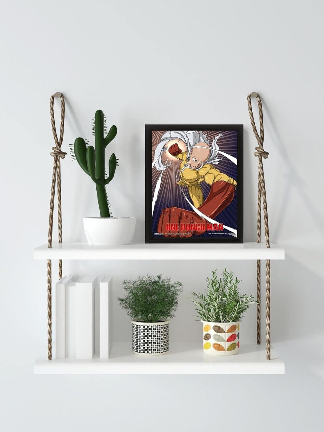 Pyramid International One Punch Man 3D Lenticular Poster in Box Frame (Saitama a