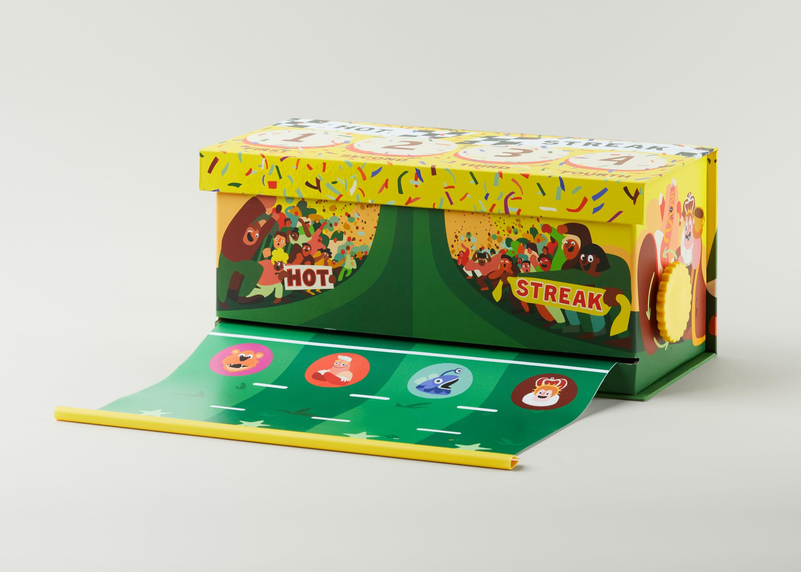 CMYK Hot Streak Party Game - Mascot Racing Board Game for 2-9 Players, Ages 8+ 2