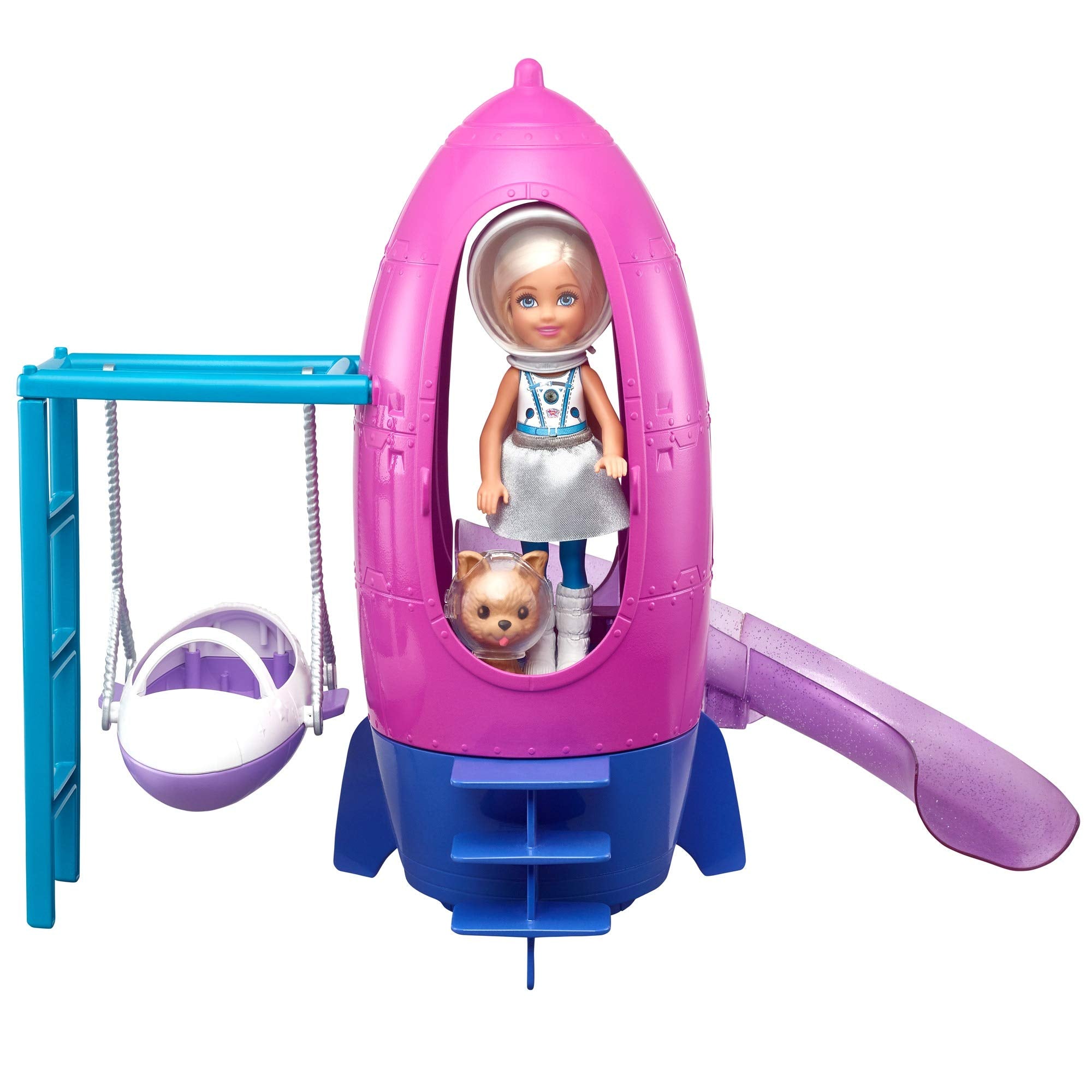 Barbie Space Discovery Chelsea Doll & Rocket Ship Playset with Puppy - Ages 3 to 7 11