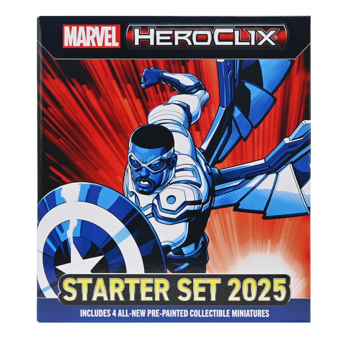 WizKids Marvel HeroClix: Starter Set 2025 Edition - Detailed Figures | Varied Gameplay Scenarios | Plastic