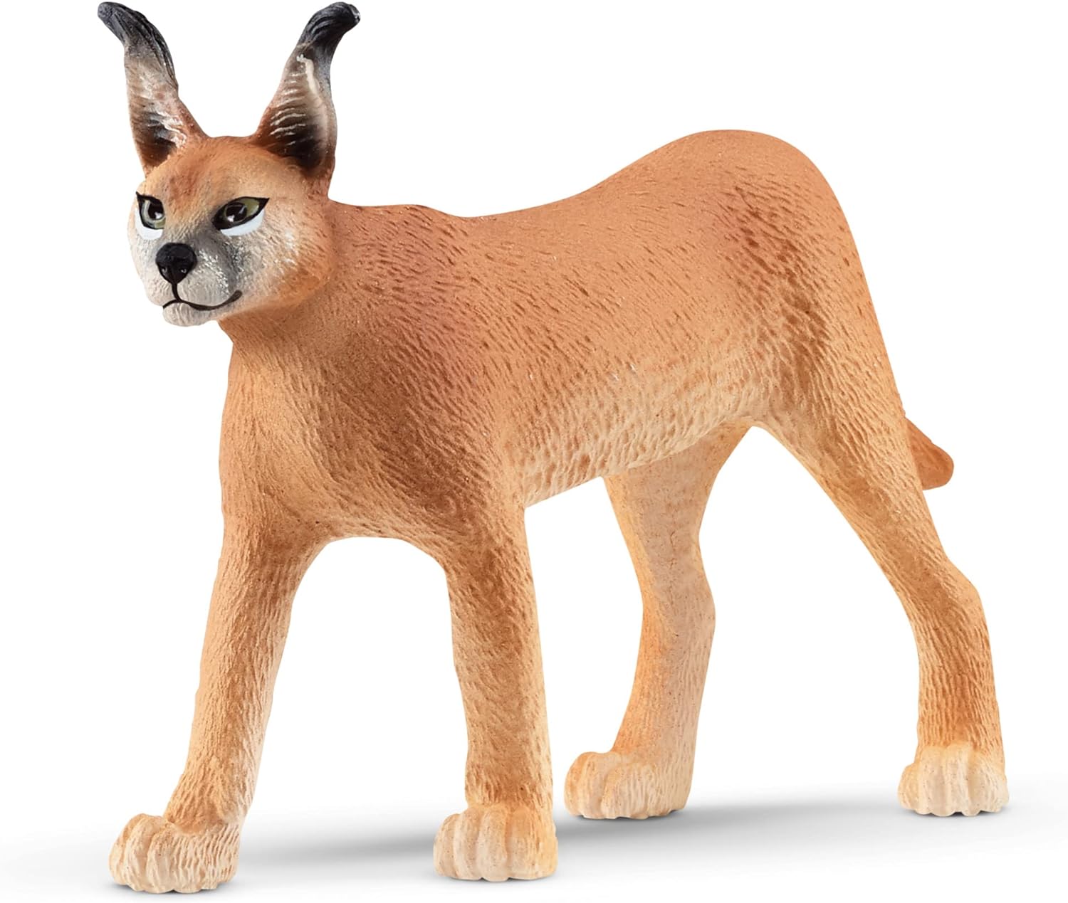 SCHLEICH14867 Wild Life Caracal Female Figurine - Educational Play for Ages3-8