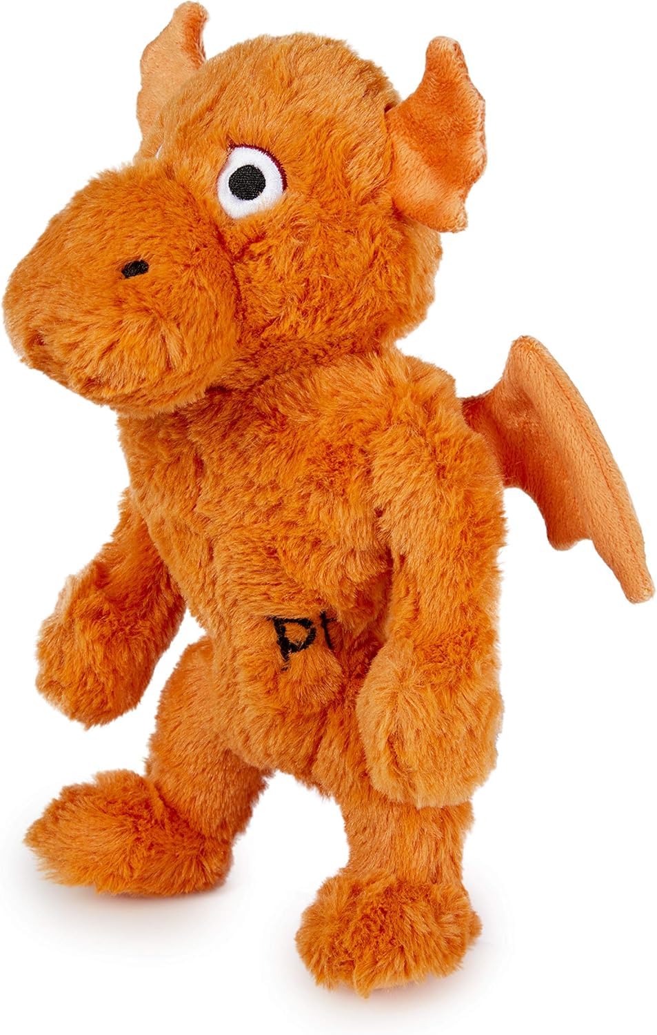 Petface Seriously Strong Plush Dragon Dog Toy - Durable, Heavy Duty for Large Breeds | Orange 1