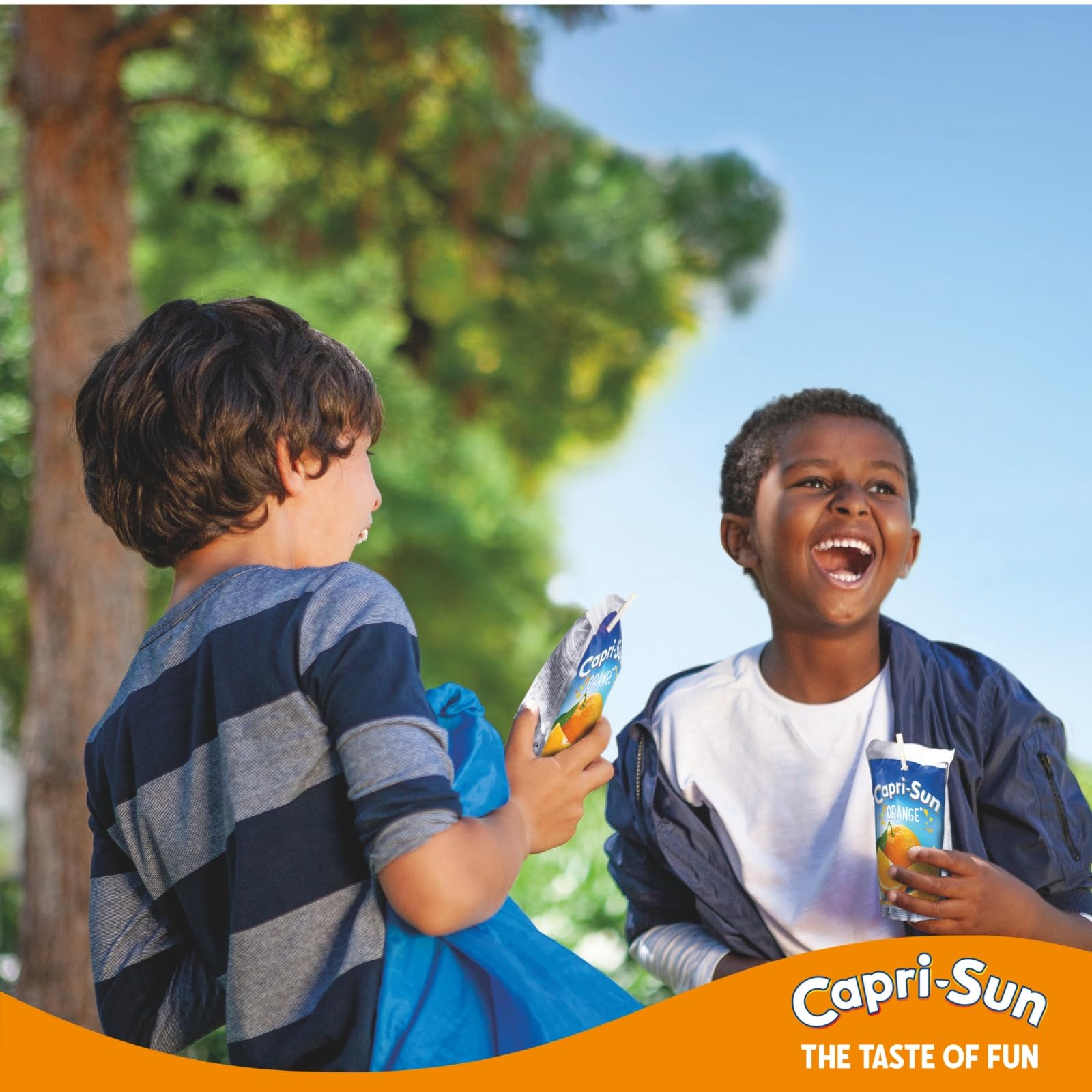 Capri-Sun Orange Fruit Juice Drink - 8 x 200 ml Pouches 10