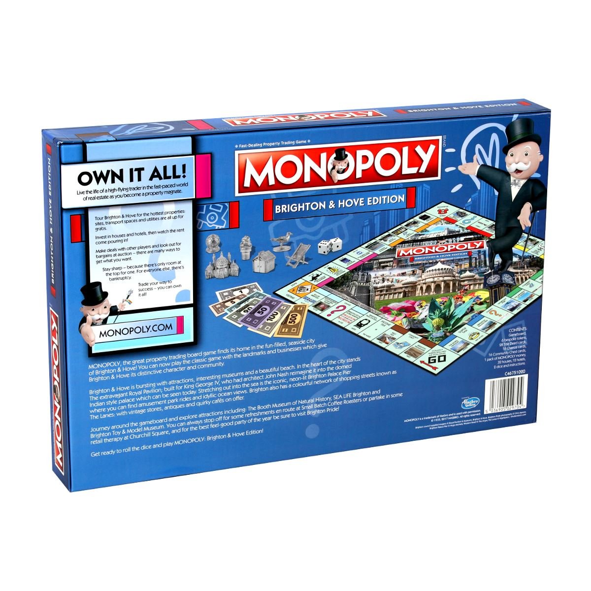 Winning Moves Monopoly Brighton Board Game | 2-6 Players | Ages 8+ | English