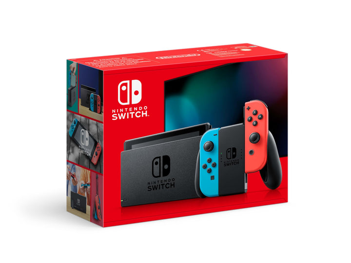 Nintendo Switch (Neon Red/Neon Blue) - Hybrid Gaming Console